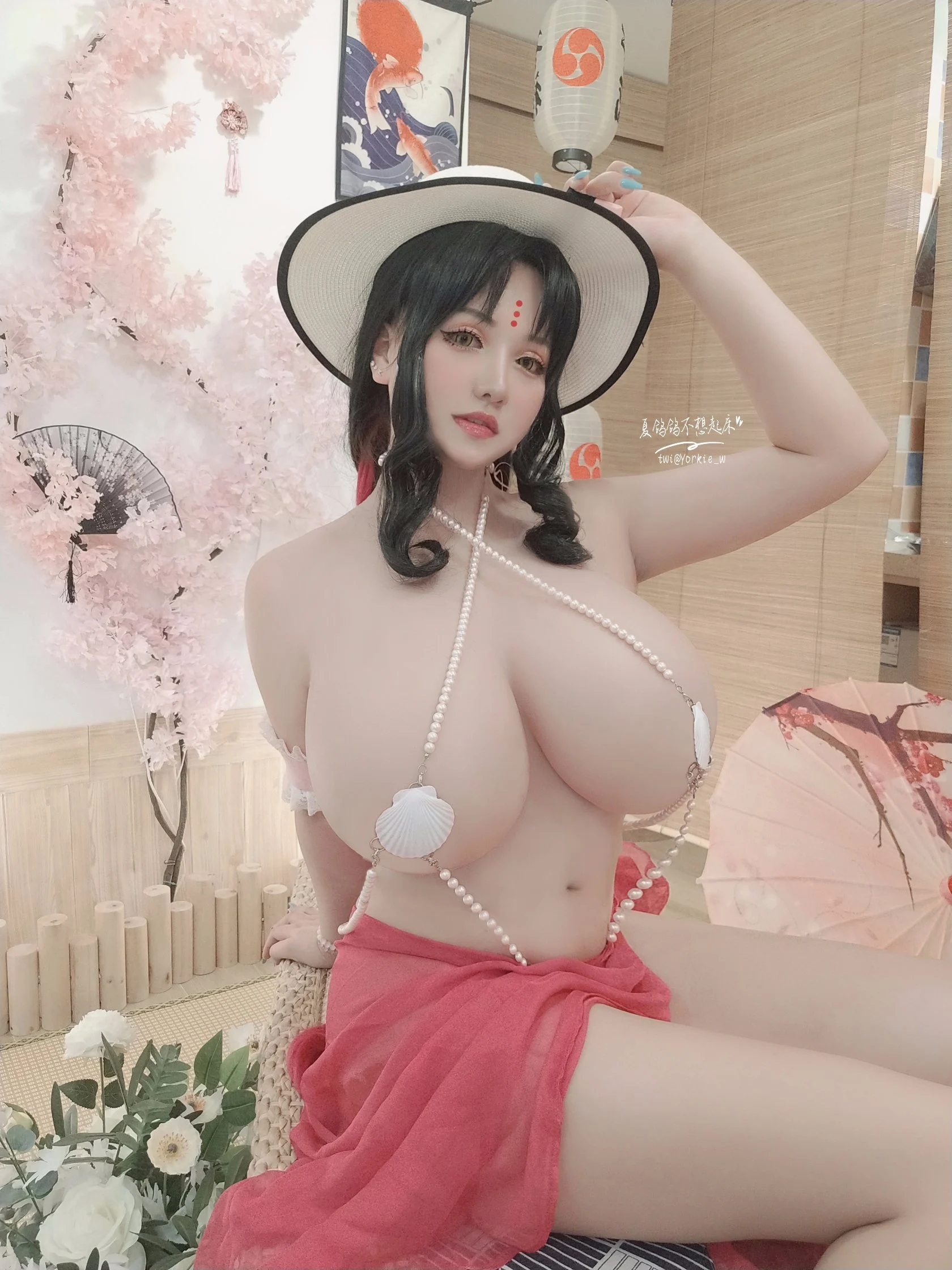 Đọc truyện hentai Tuyển tập Albums siêu phẩm Cosplay - Chap 1166 - 【Xia Gege】 Seshoin Swimsuit
