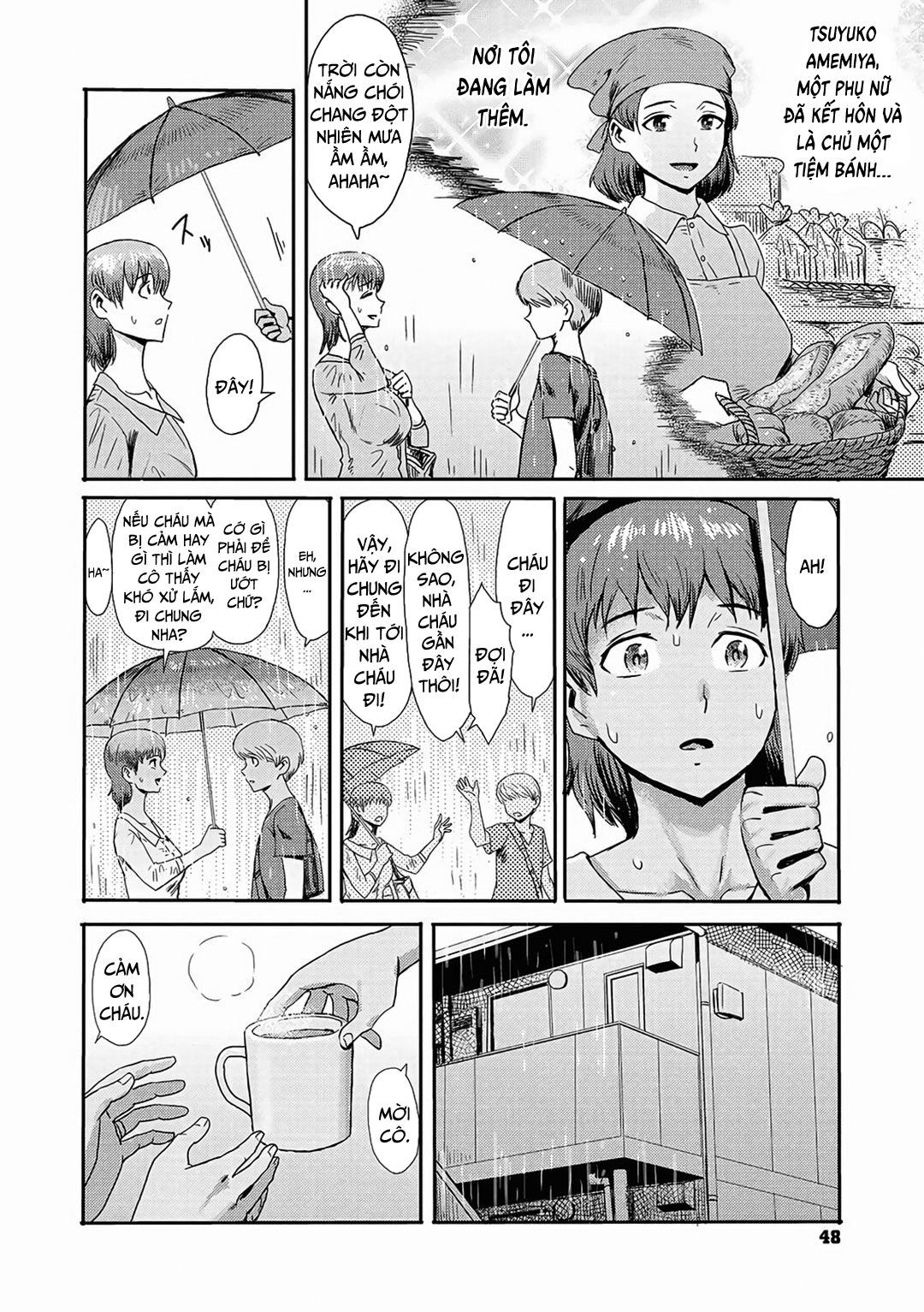 Đọc truyện hentai Bỏ quên ô, vô tình hay hữu ý? - Oneshot