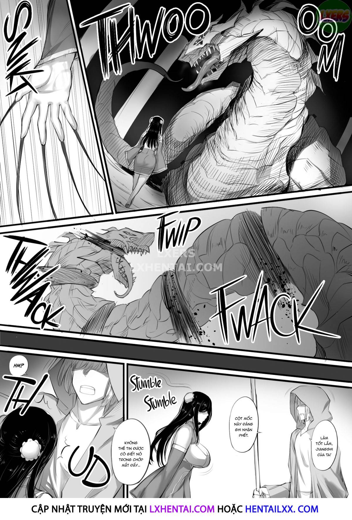 Đọc truyện hentai Câu chuyện tôi tìm thấy xác của một nữ võ sư và biến cô ấy thành Jiangshi - Oneshot - Không che