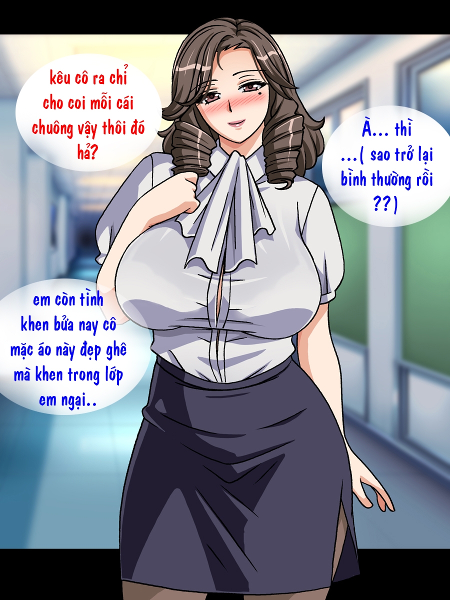 Đọc truyện hentai Hitozuma Onna Kyoushi Saimin Ryakudatsu - Oneshot