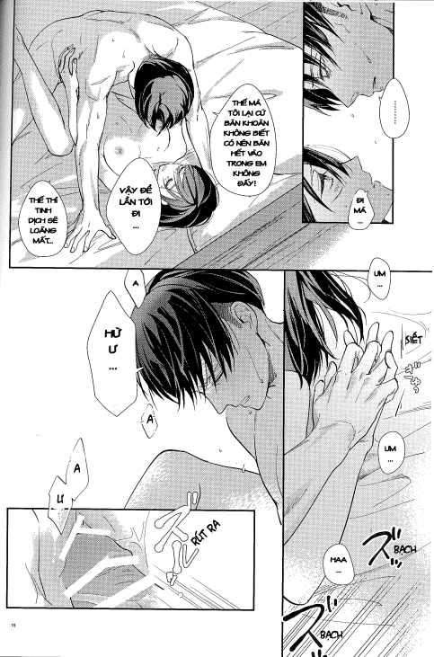 Đọc truyện hentai Hòa Quyện (Shingeki no Kyojin) - Oneshot