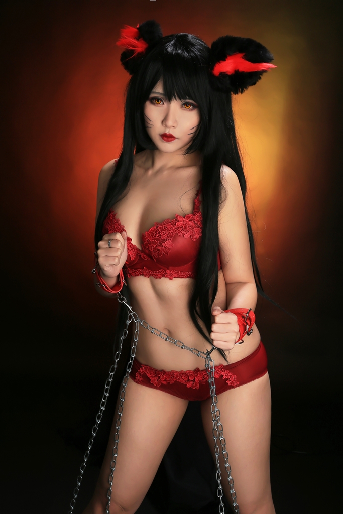 Đọc truyện hentai Tuyển tập Albums siêu phẩm Cosplay - Chap 205 - Hana Bunny – Chained Ahri