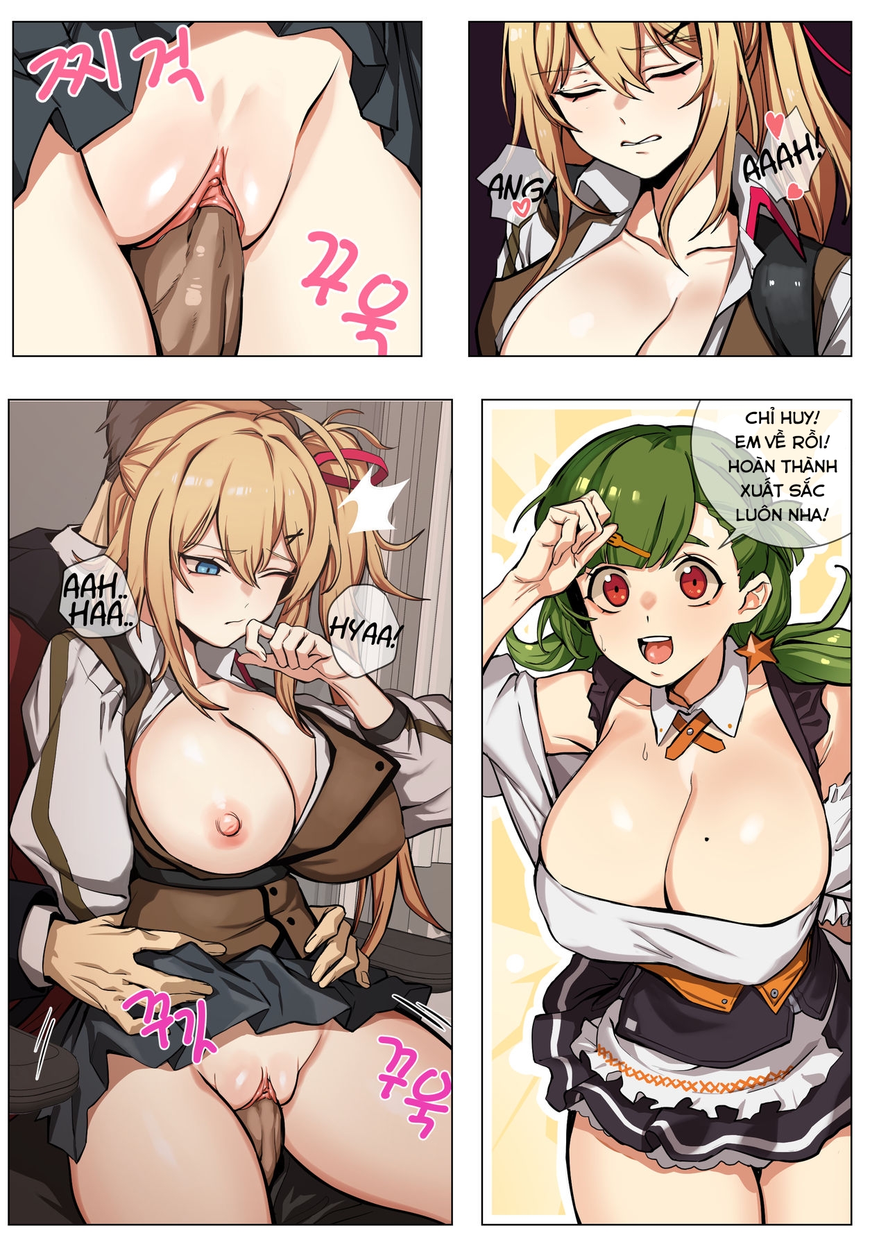 Đọc truyện hentai Kalina (Nữ tiền tuyến) - Oneshot