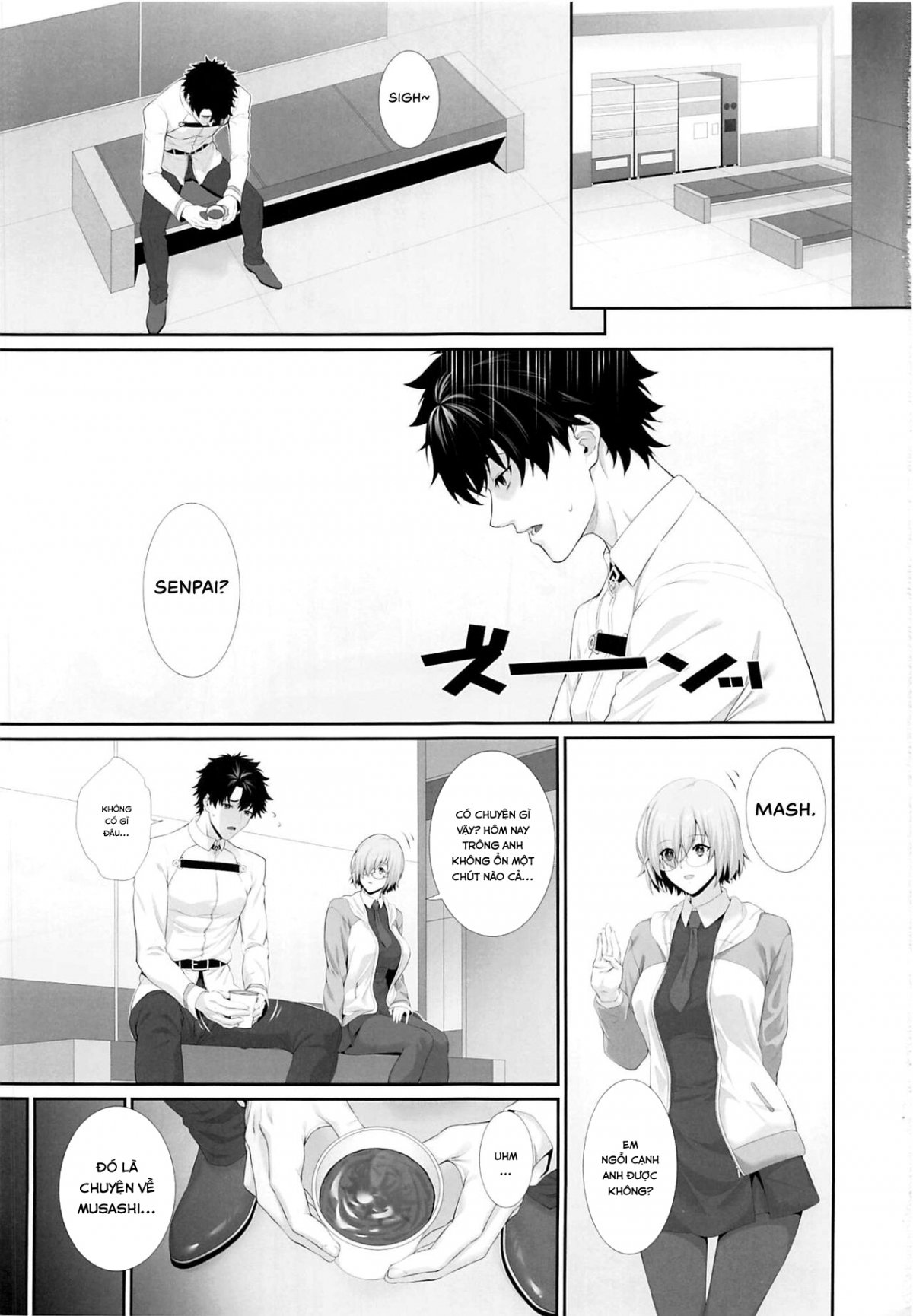 Đọc truyện hentai Kare ga Iru kara.... (Fate/Grand Order) - Oneshot