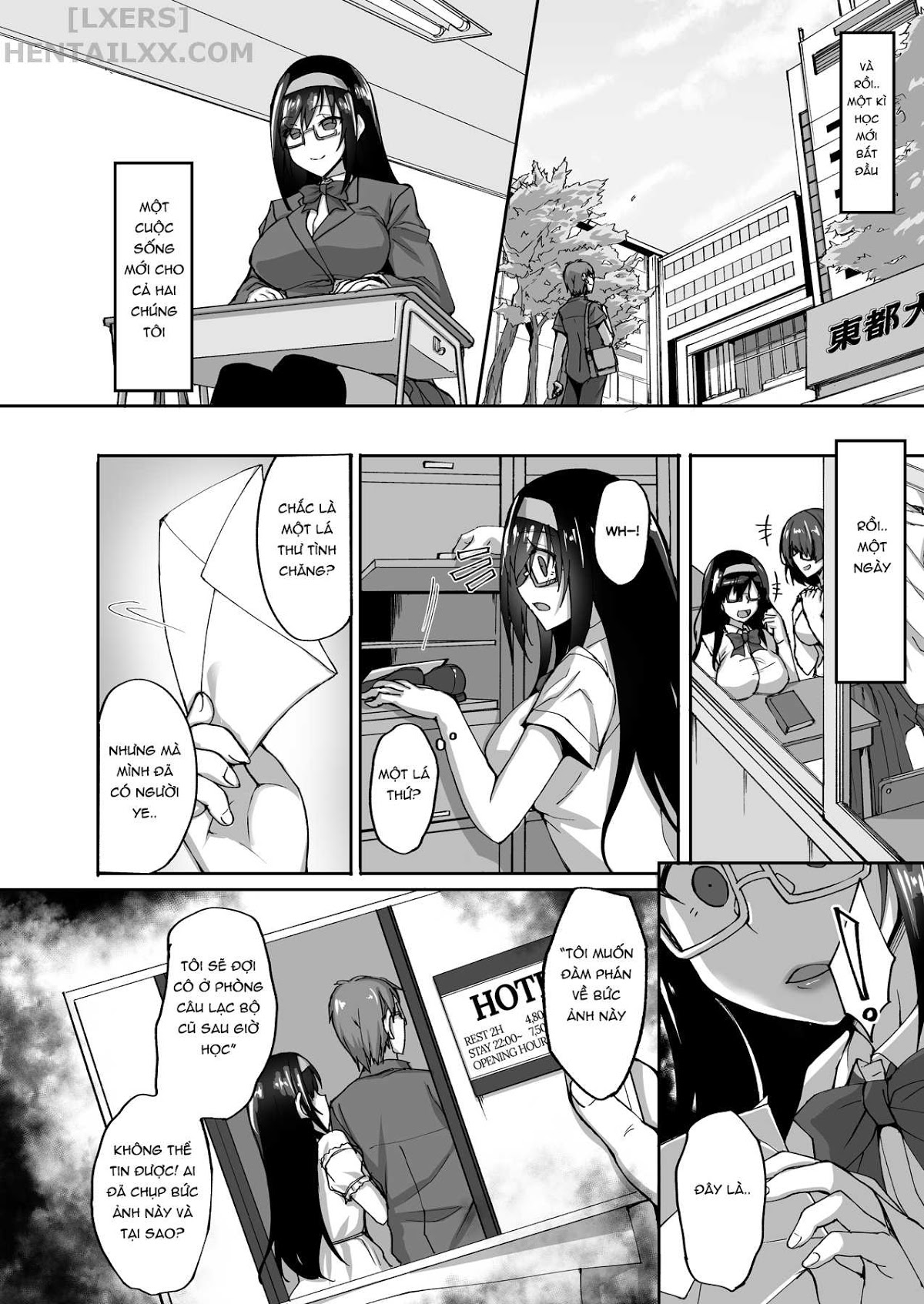 Đọc truyện hentai Netorare Kouhai Kanojo - Chap 1 - Taken and Fucked Behind His Back