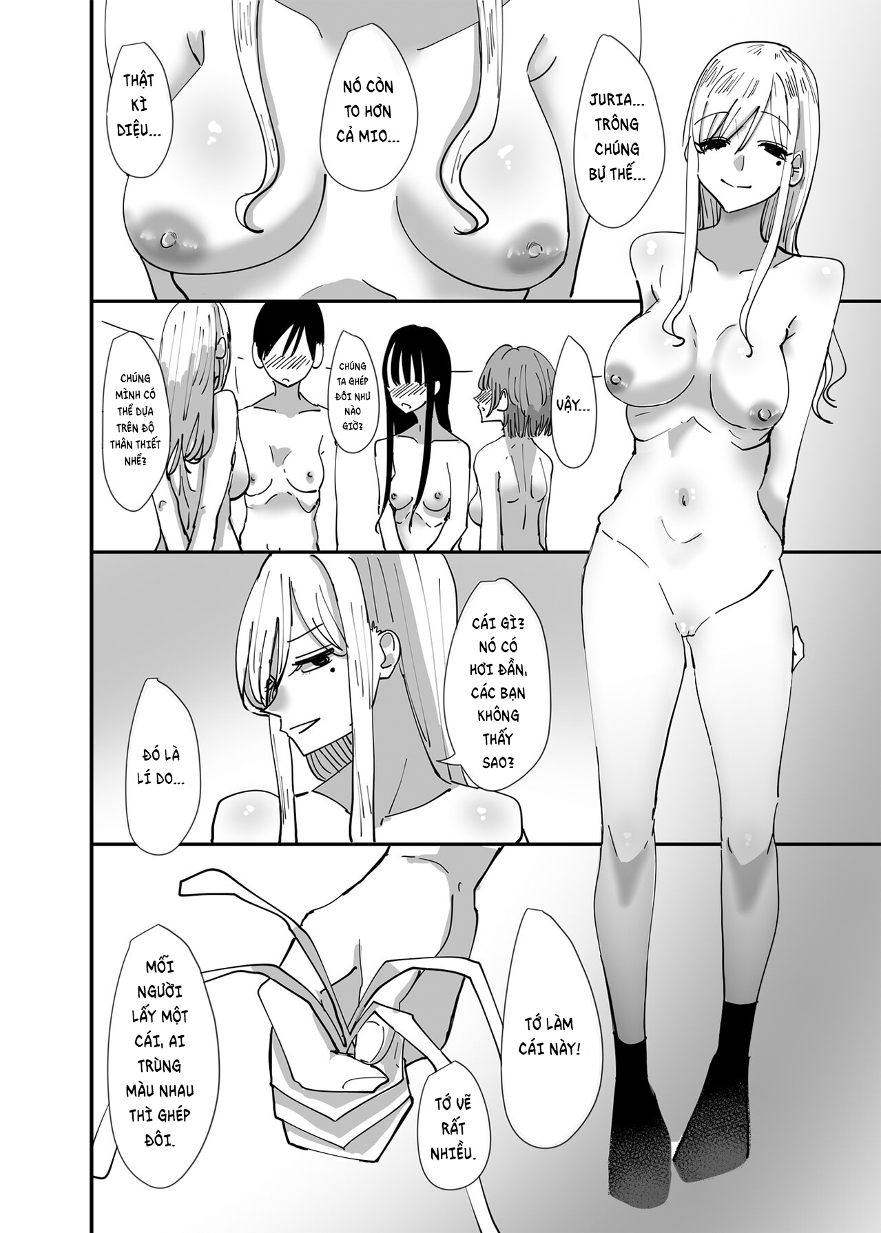 Đọc truyện hentai Chuyện tình của những cô nàng táo bạo - Chap 1