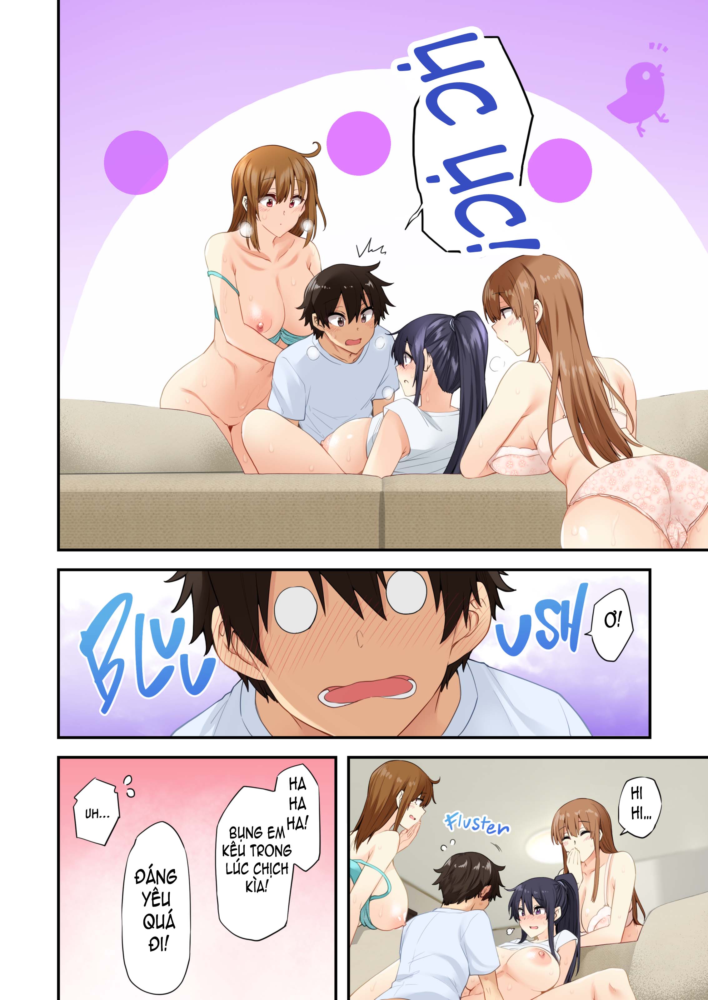 Đọc truyện hentai Trận Bóng Chuyền Không Cân Sức - Chap 2.2