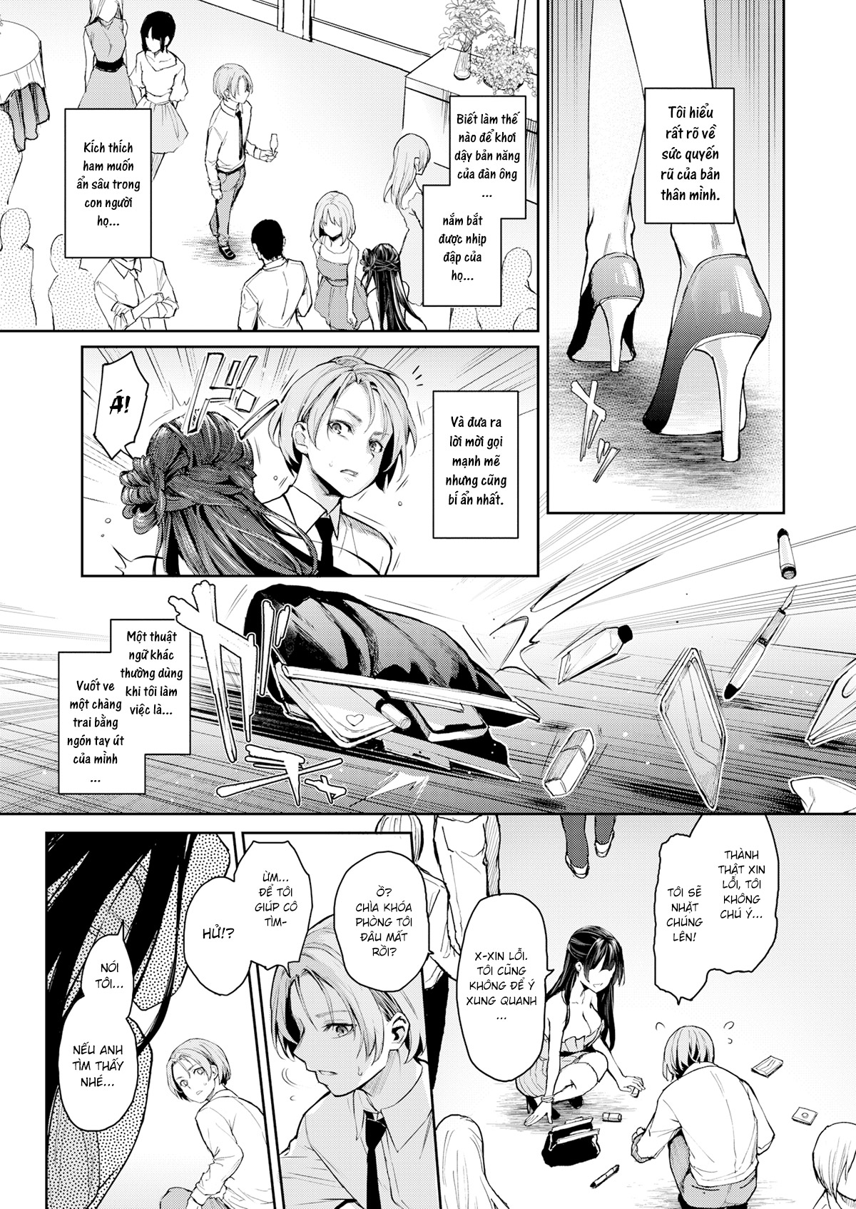 Đọc truyện hentai Dâm Nữ Buồn Tình Azato-san - Chap 2