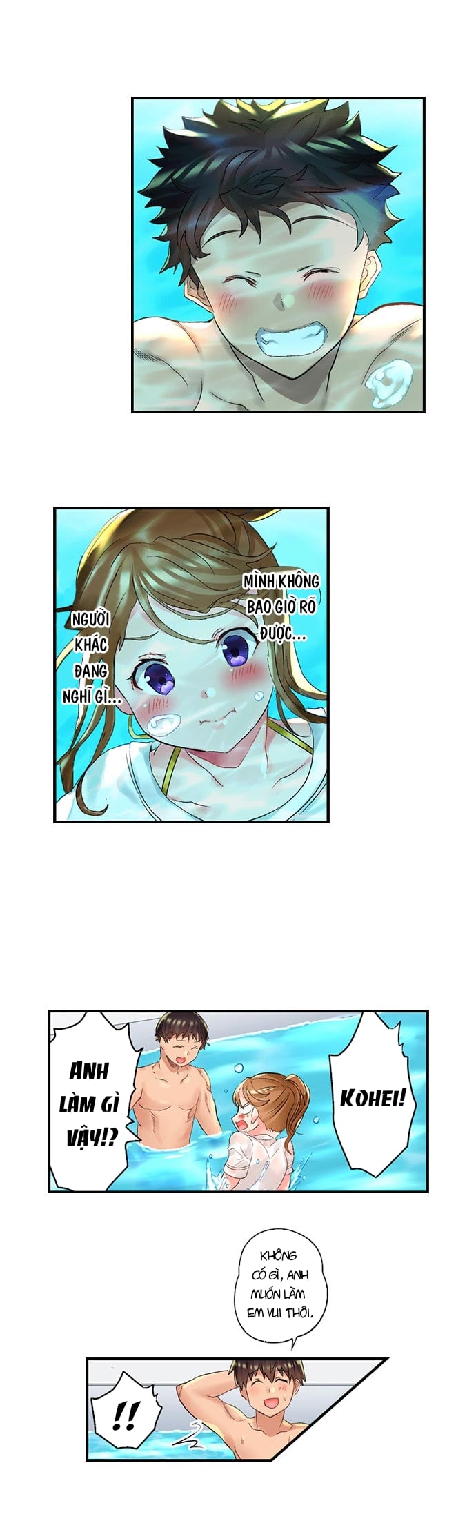 Đọc truyện hentai Mát xa Sung Sướng - Chap 4. Hồ bơi