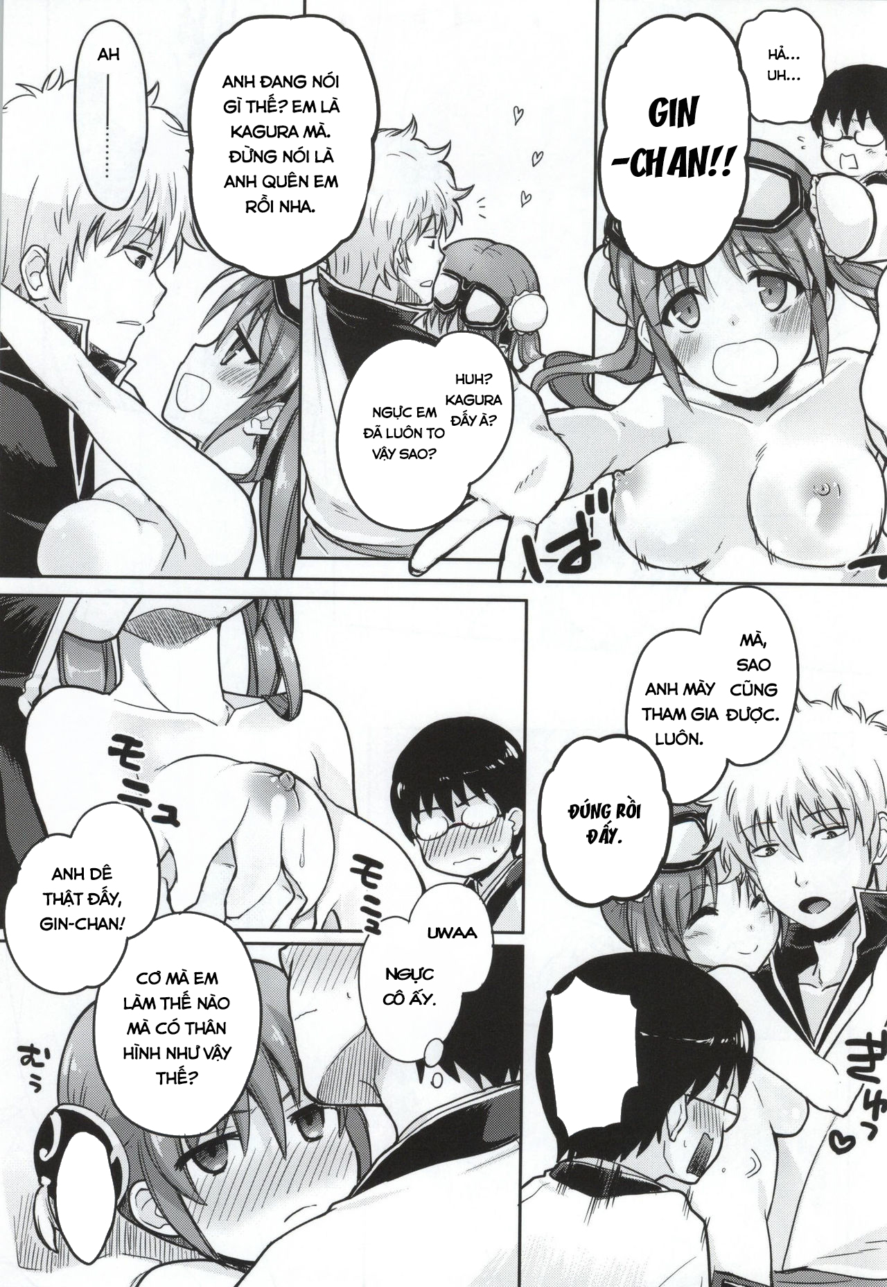 Đọc truyện hentai Yorozuya 4P - Oneshot