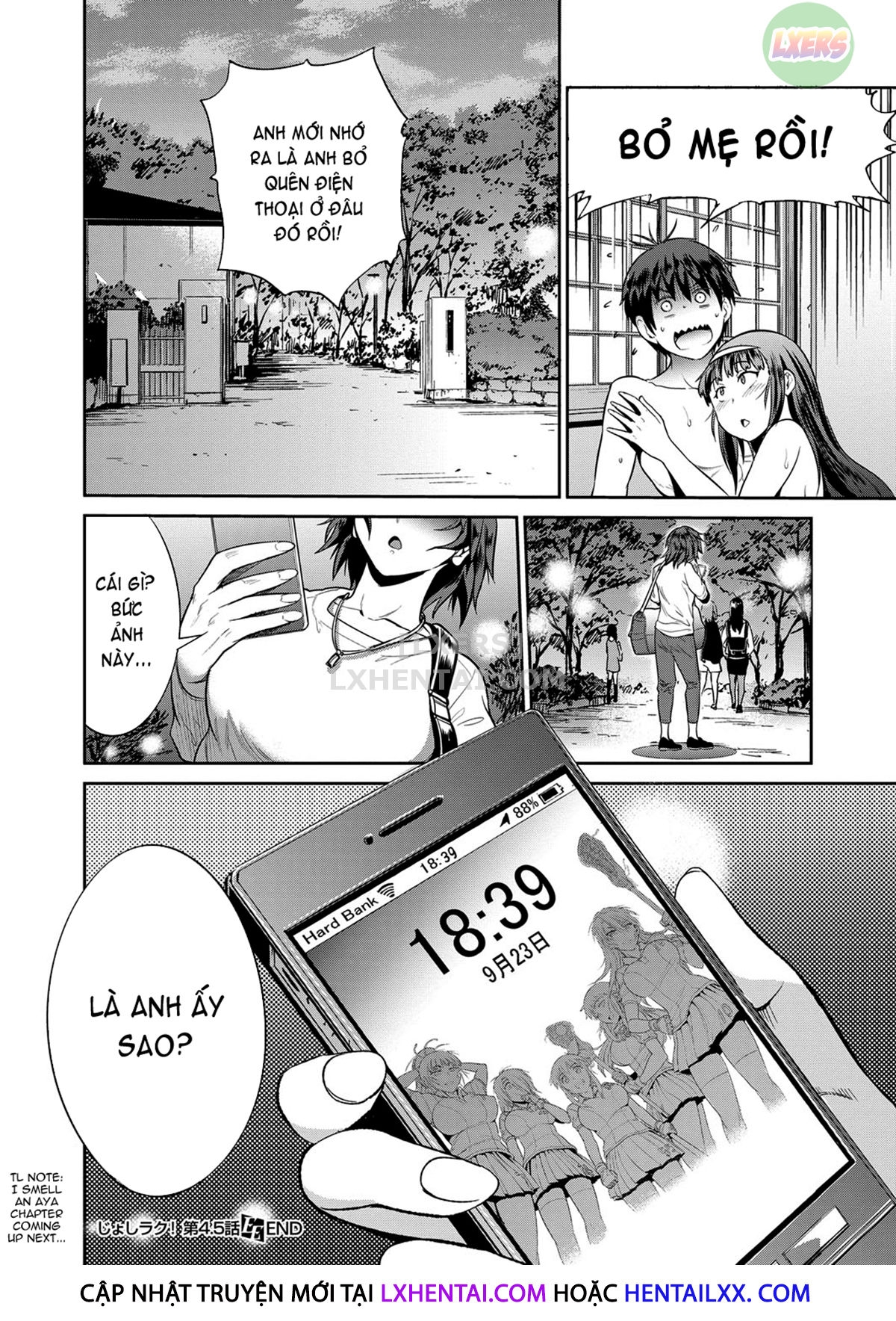 Đọc truyện hentai Jyoshi Luck! ~2 Years Later~ - Chap 4.5