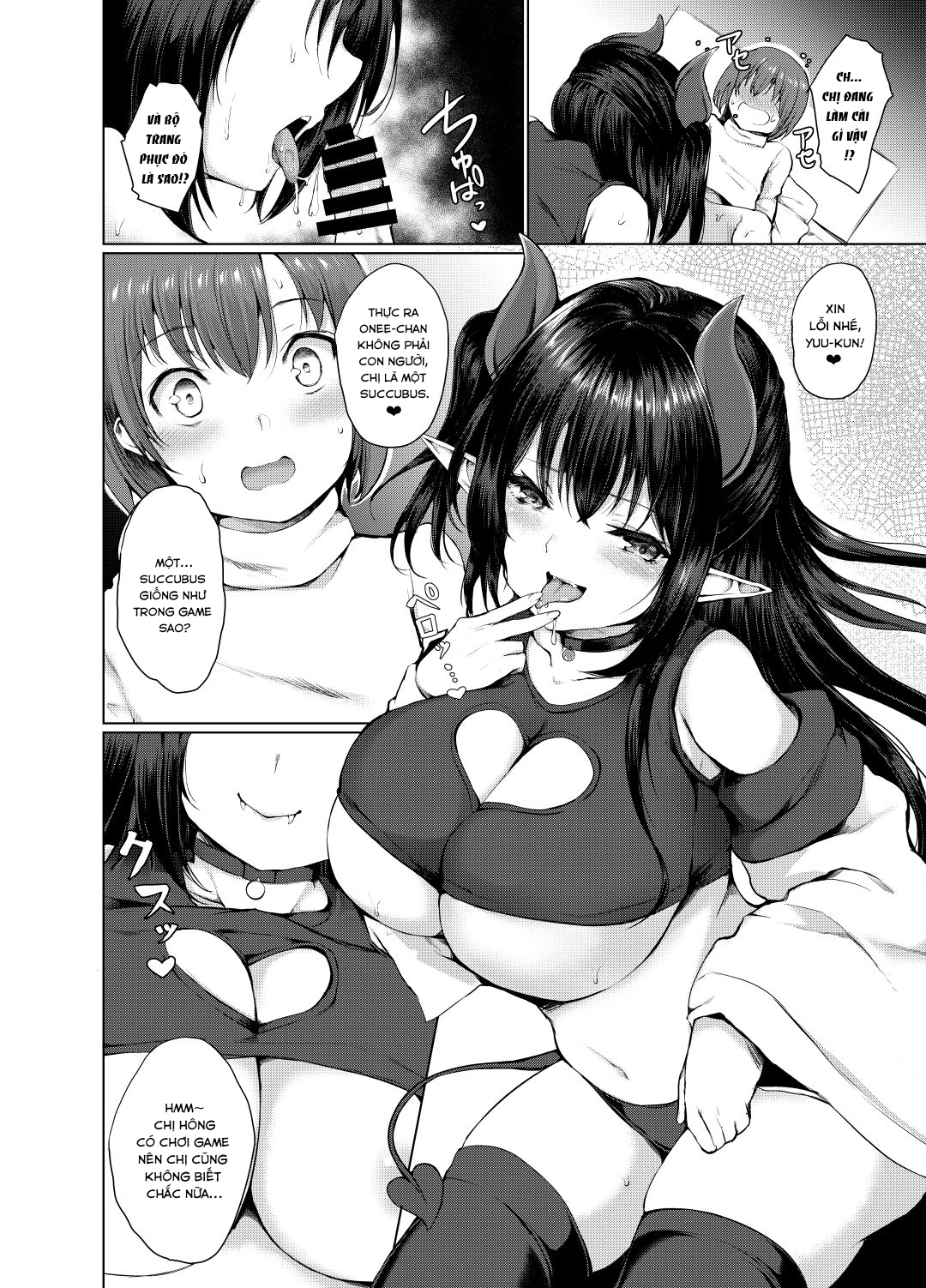 Đọc truyện hentai Succubus Ecchi - Oneshot