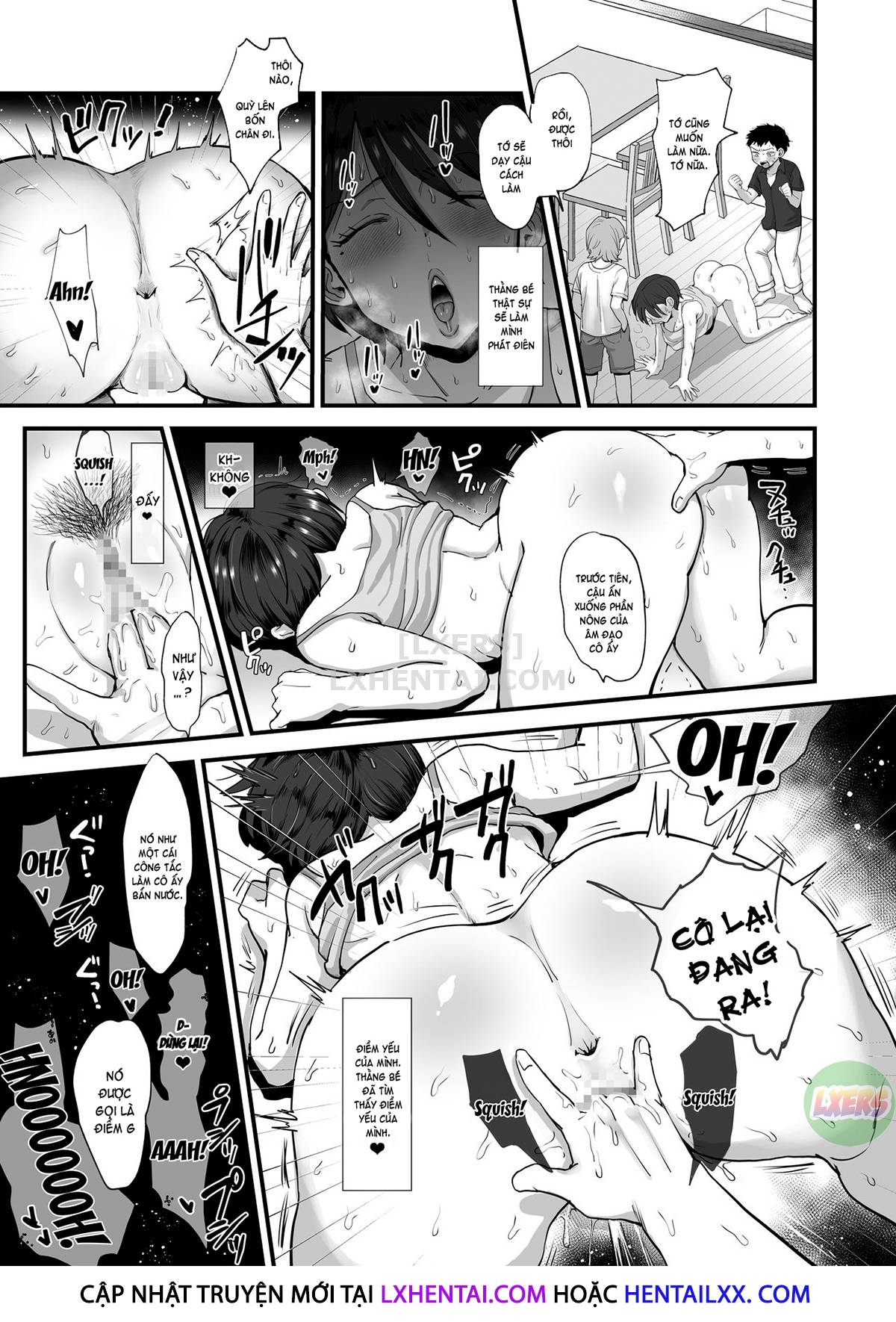 Đọc truyện hentai A Narrow-Eyed Gentle Big-Breasted Mama - Chap 1