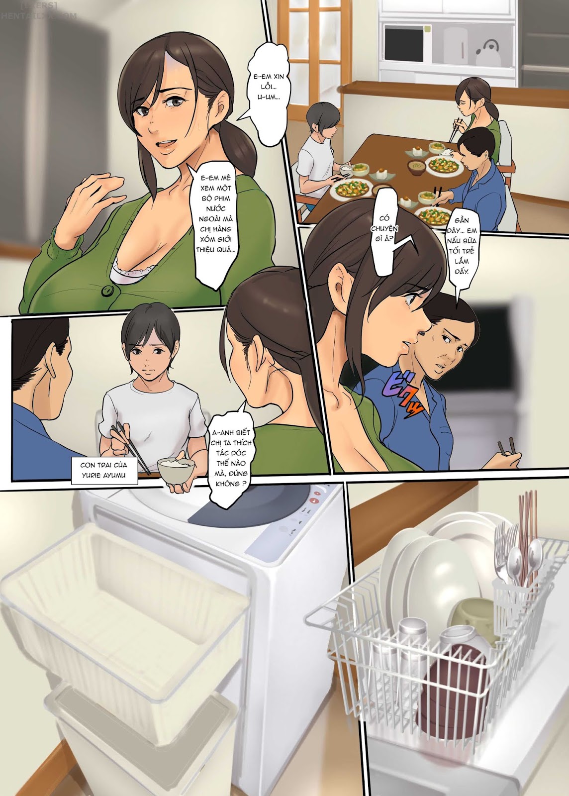 Đọc truyện hentai Ikenie no Haha 2-wa - Oneshot