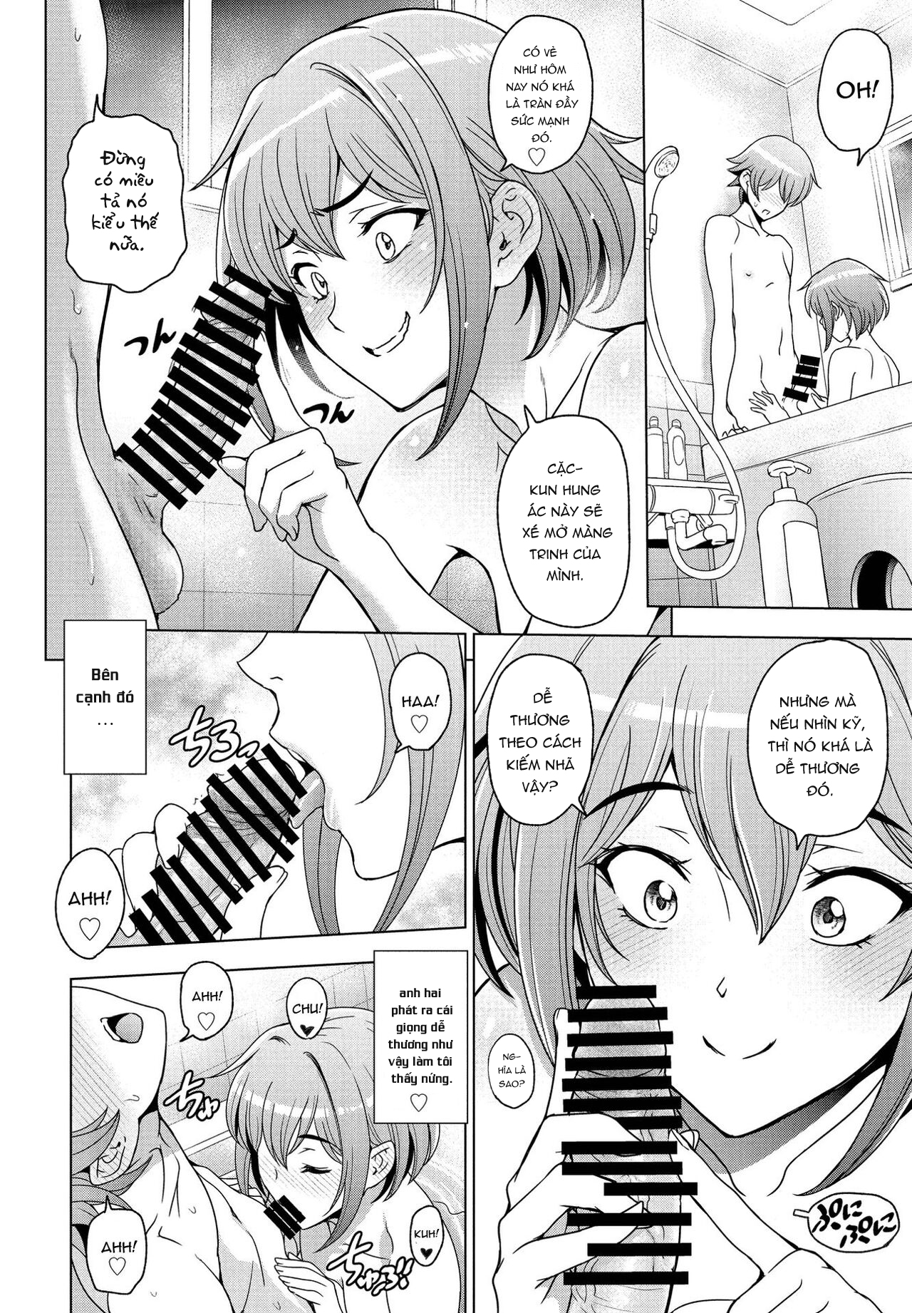 Đọc truyện hentai Em Yan Rình Mò Lúc Tôi Tắm - Oneshot