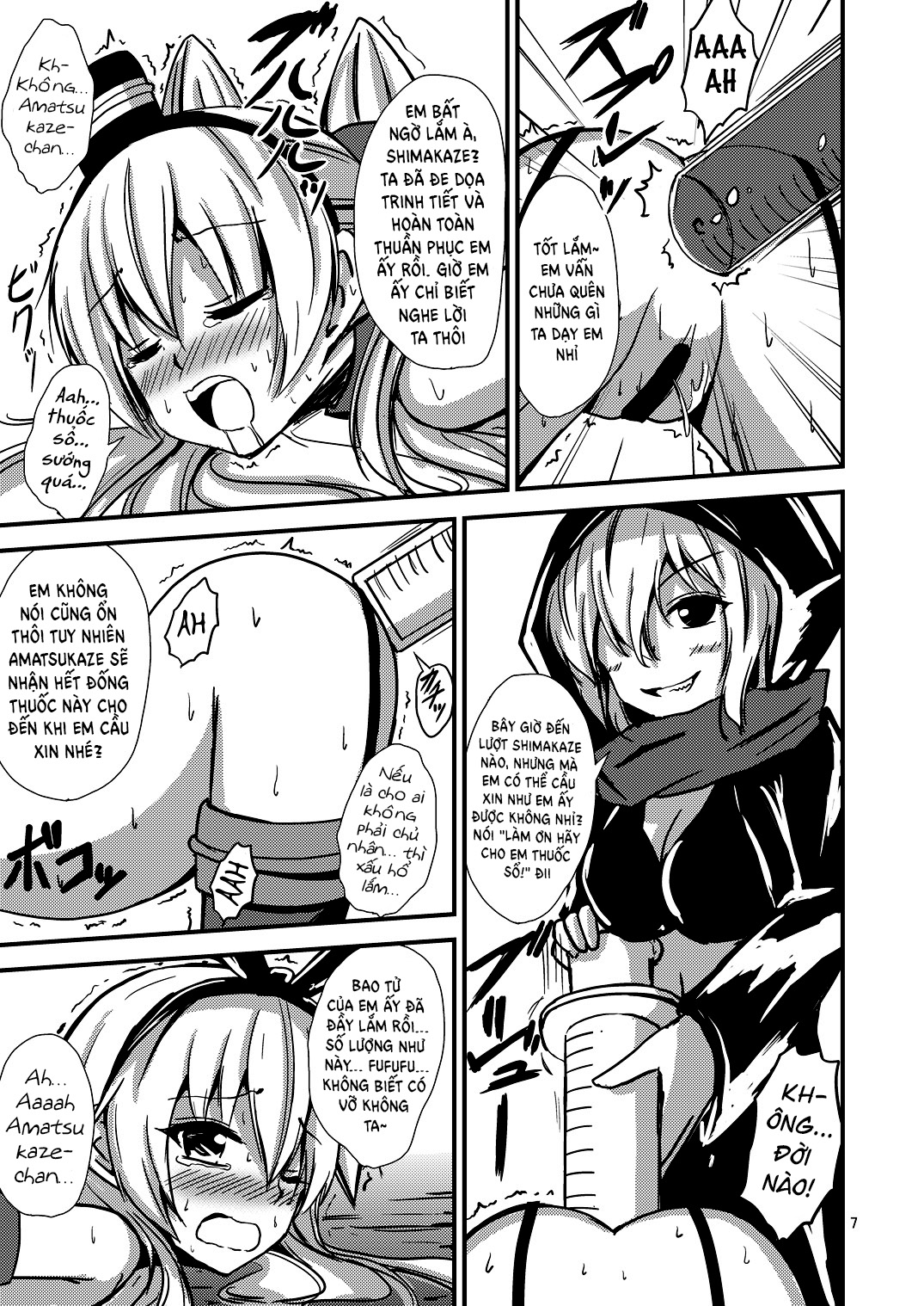 Đọc truyện hentai Kuubo Wo-Kyuu-chan no Shimakaze Yuri Dorei Choukyou~Senkan Re-Kyuu no Shucchou SM Choukyou Hen~ - Oneshot