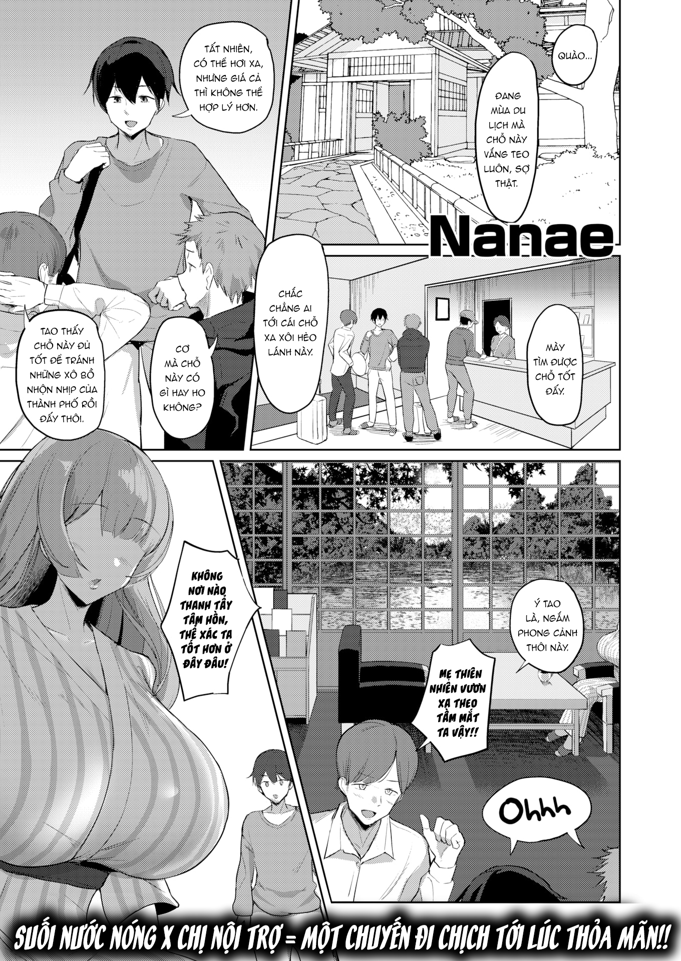 Đọc truyện hentai Suối nước nóng nứng tình - Chap 1