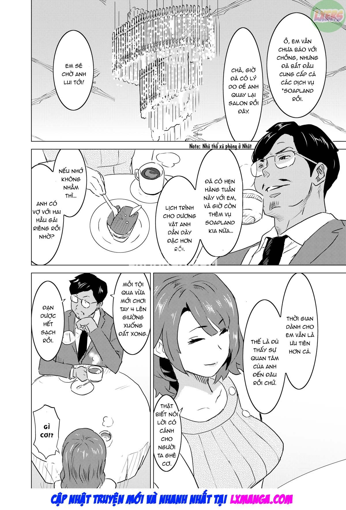 Đọc truyện hentai Tôi bắt vợ làm việc tại nhà thổ - Chap 3 - Sadistic Customer Kawai