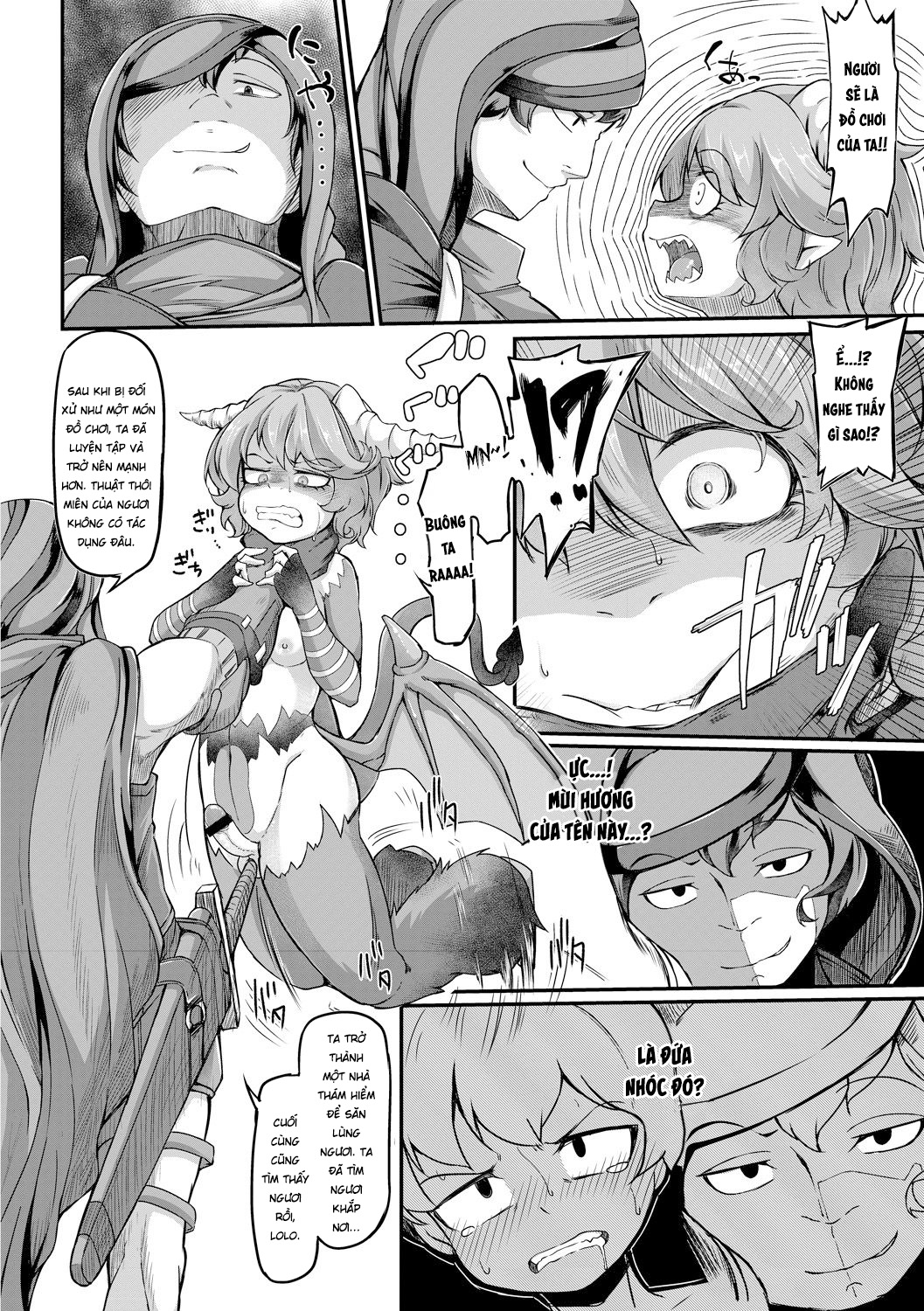 Đọc truyện hentai Fukkou!? Ishu Kouhai -Mazoku to Ningen no Kyousei Jidai - Oneshot