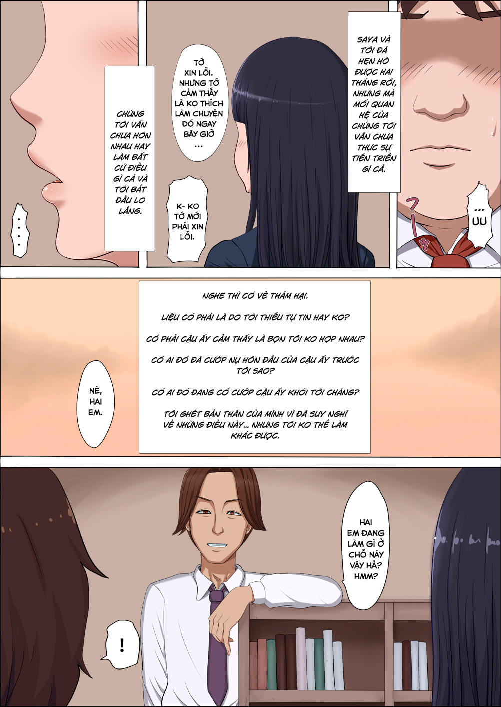 Đọc truyện hentai NETORI nhỏ bạn gái của thằng học sinh béo ú - Chap 1: Con mồi ngon