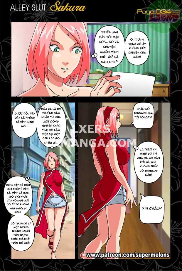 Đọc truyện hentai Ngõ Con Đĩ Sakura - Chap 1