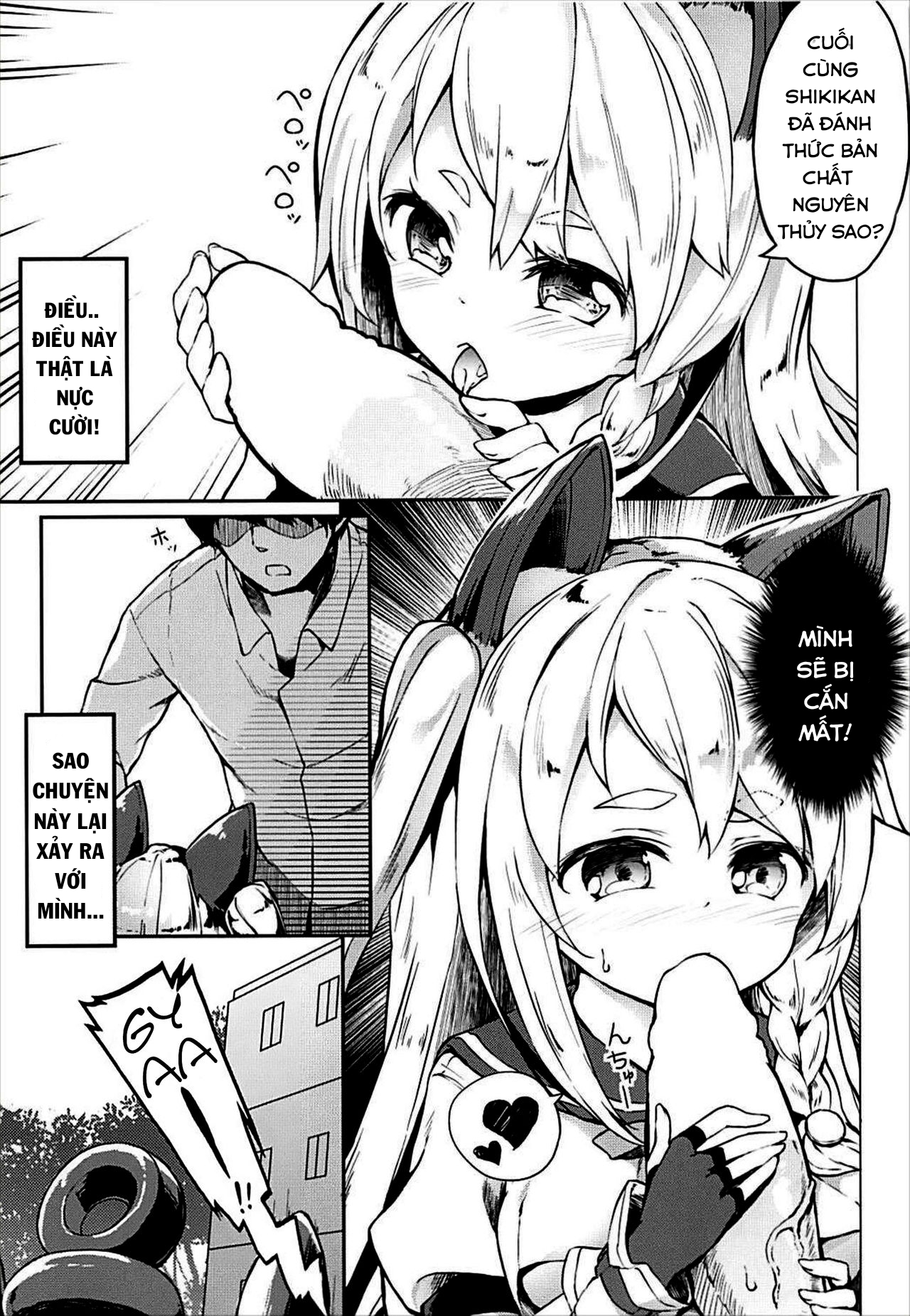 Đọc truyện hentai Hishokan Hajimemashita. -Shiratsuyu-class ver- - Oneshot