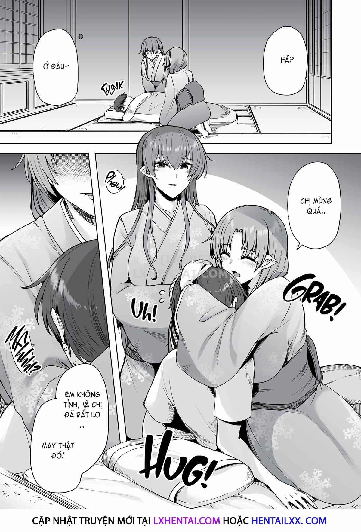 Đọc truyện hentai Spirited Away To The Snow Women's Harem - Oneshot