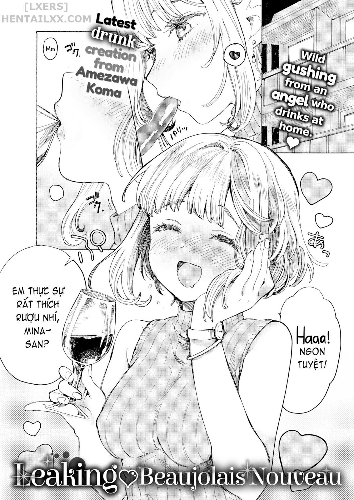 Đọc truyện hentai Leaking ❤ Beaujolais Nouveau - Oneshot