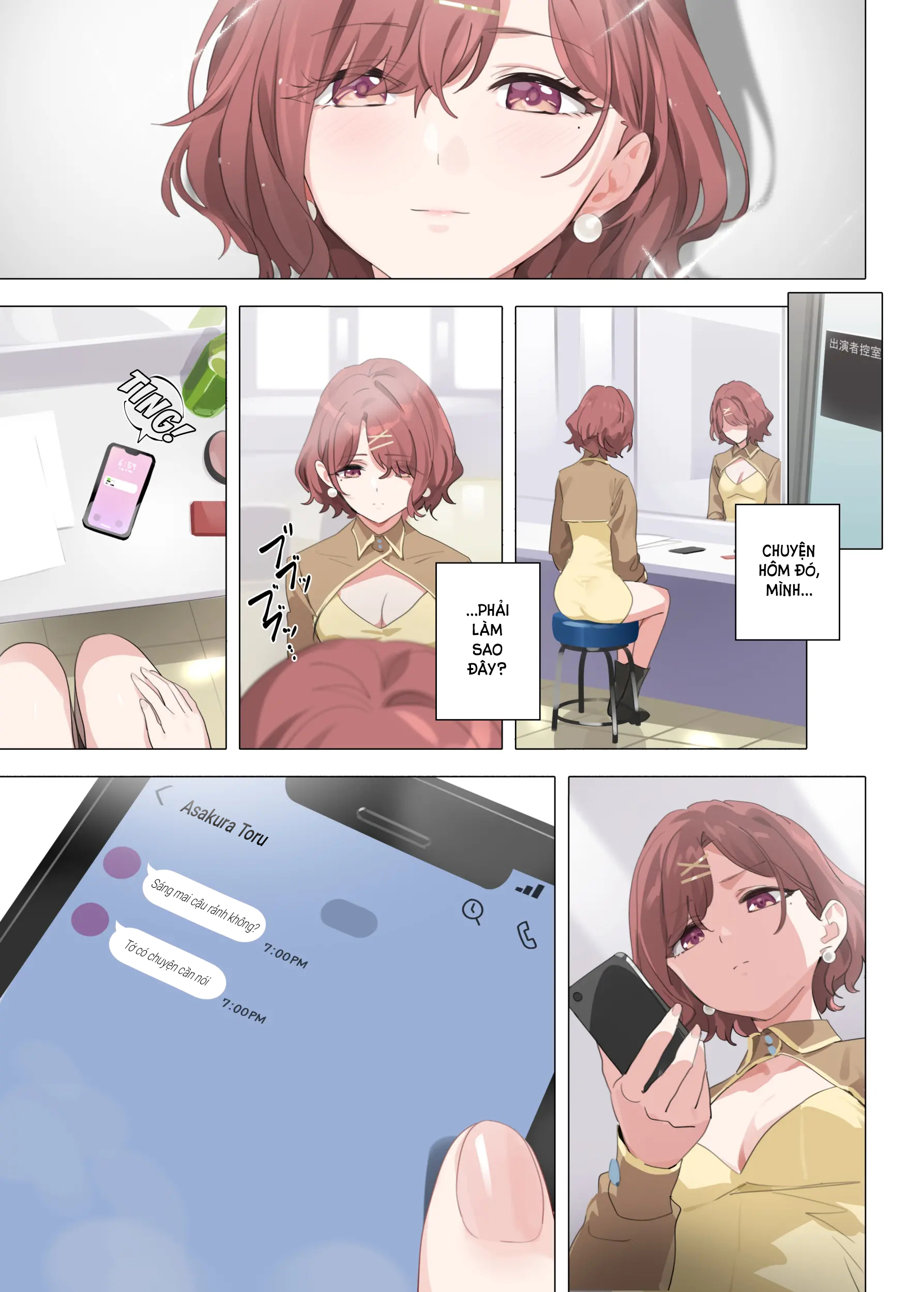 Đọc truyện hentai Giấc mơ màu tím 3 - Part 2