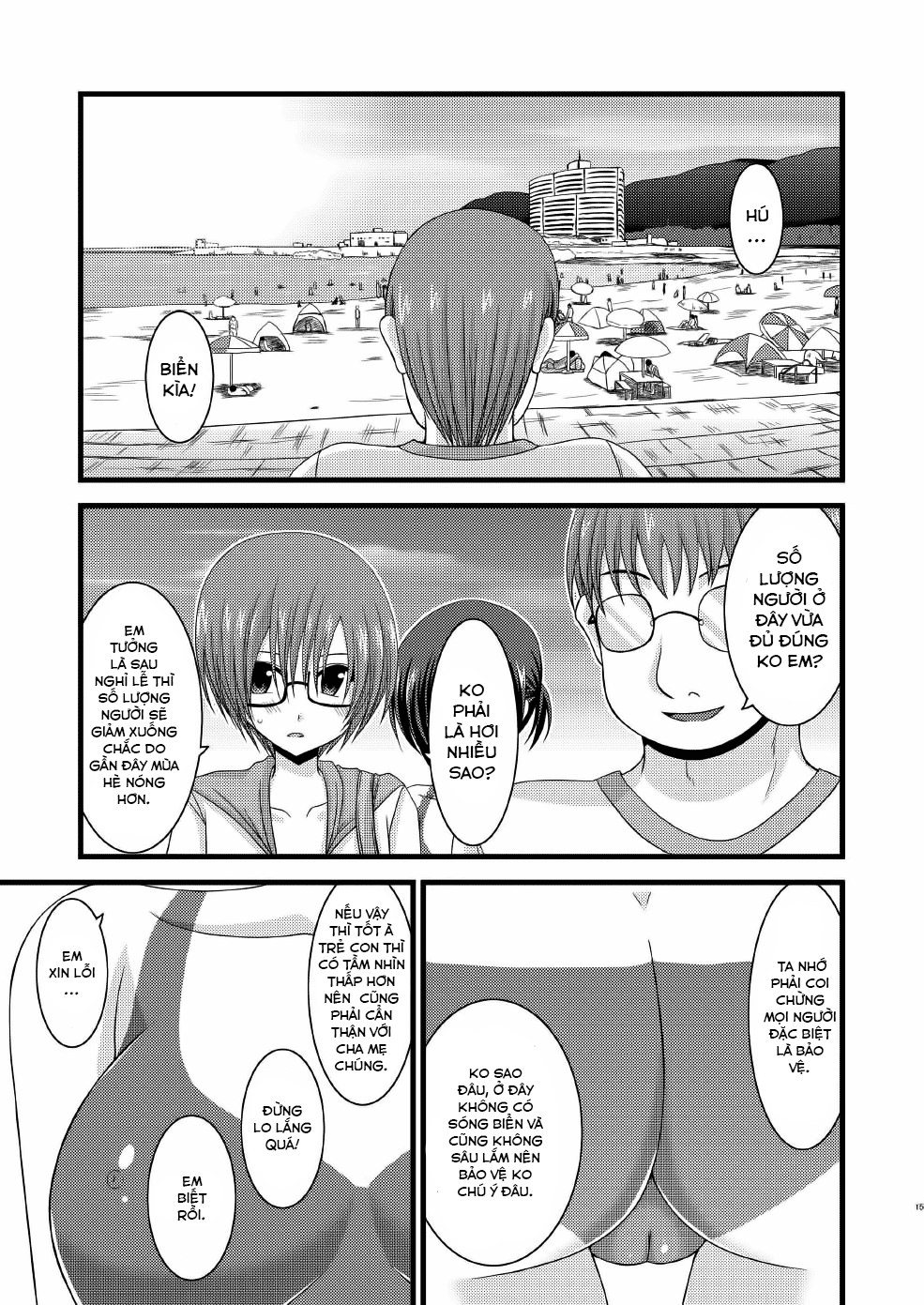 Đọc truyện hentai Cô gái thích khoả thân - Chap 7