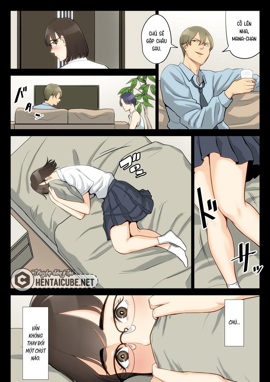 Đọc truyện hentai Tôi, mẹ và chú - Chap 1