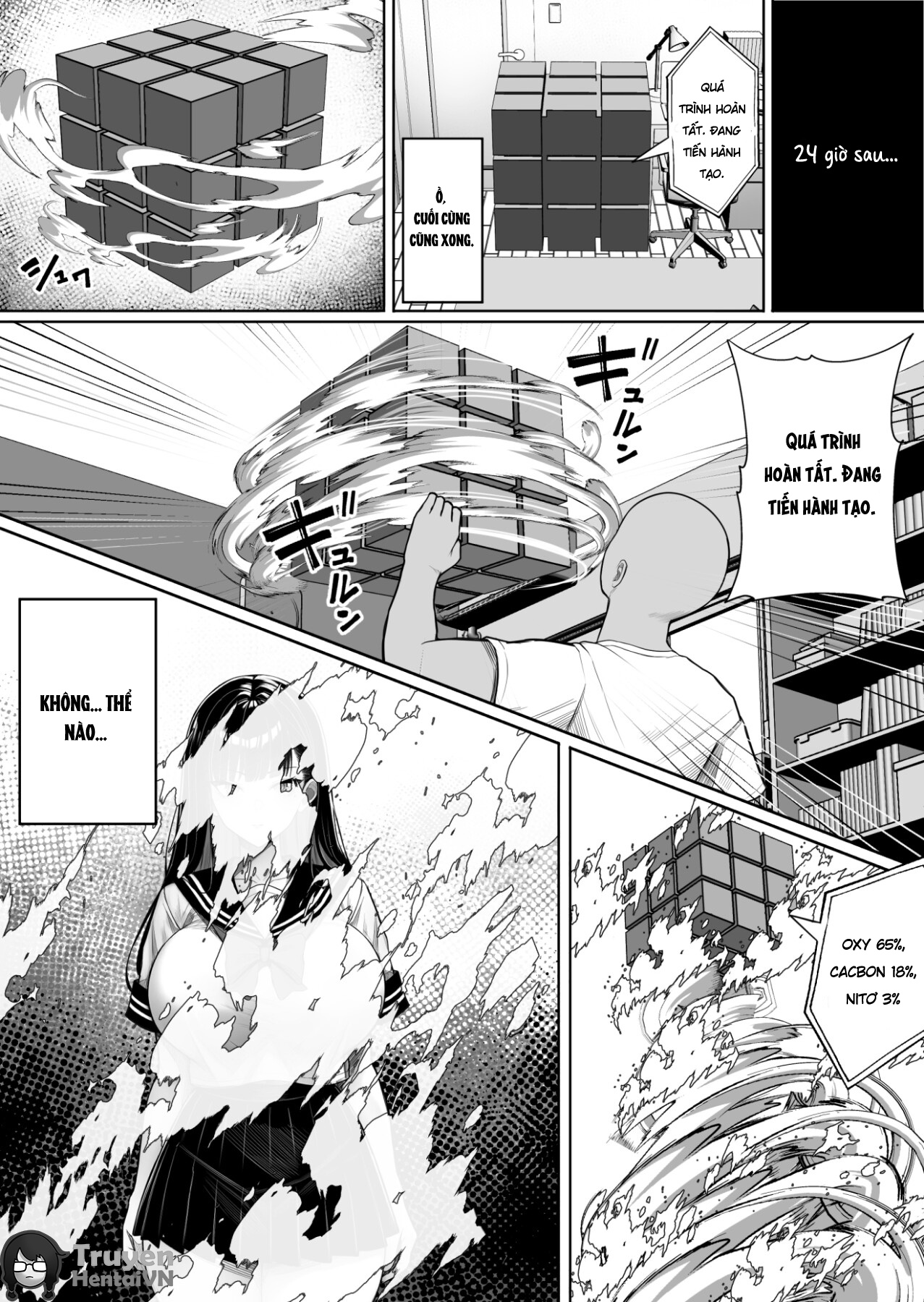 Đọc truyện hentai Ningen Copy Ki Kubrick - Oneshot