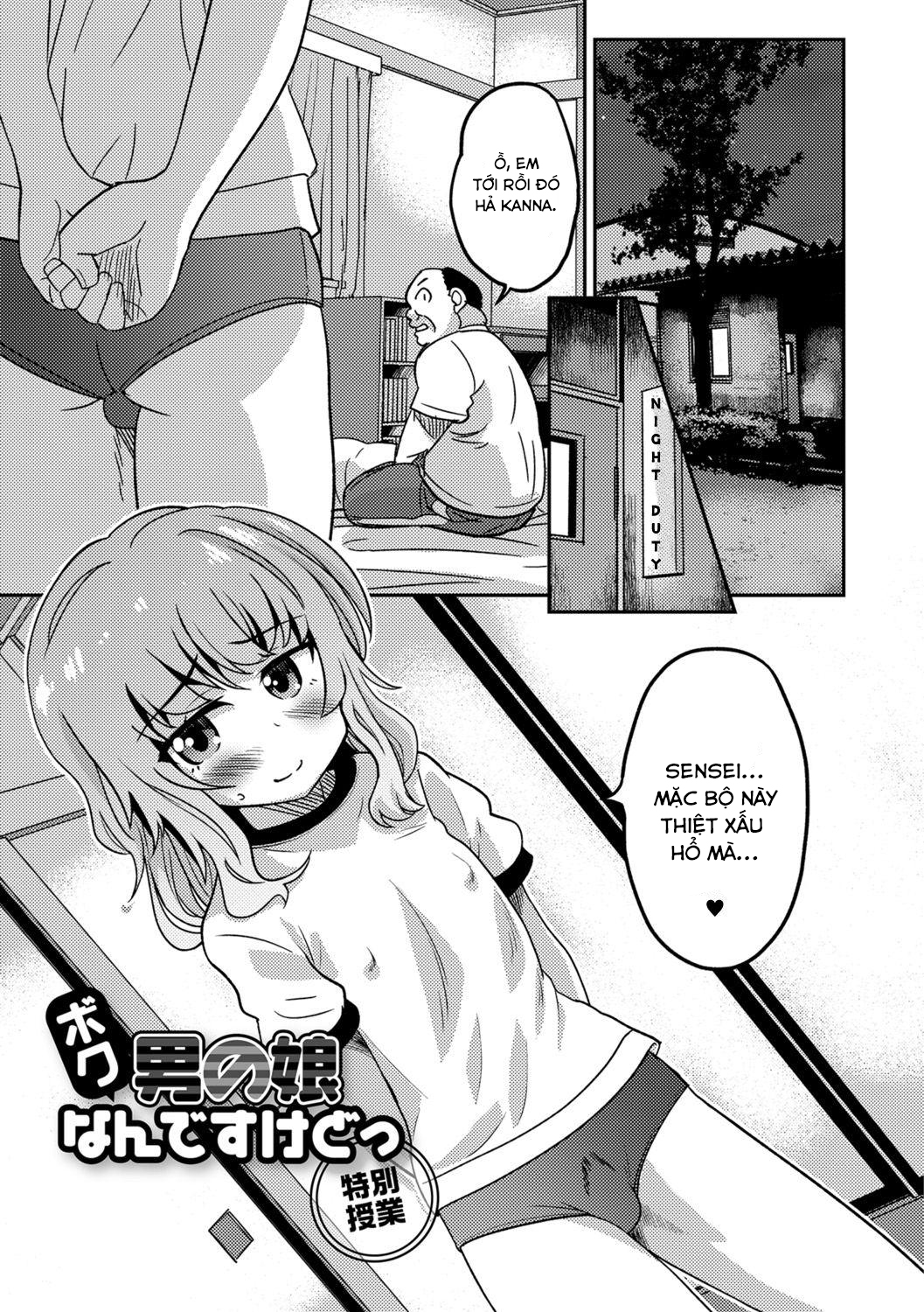 Đọc truyện hentai Boku Otokonoko nan desu kedo - Tokubestu Jugyou - Oneshot