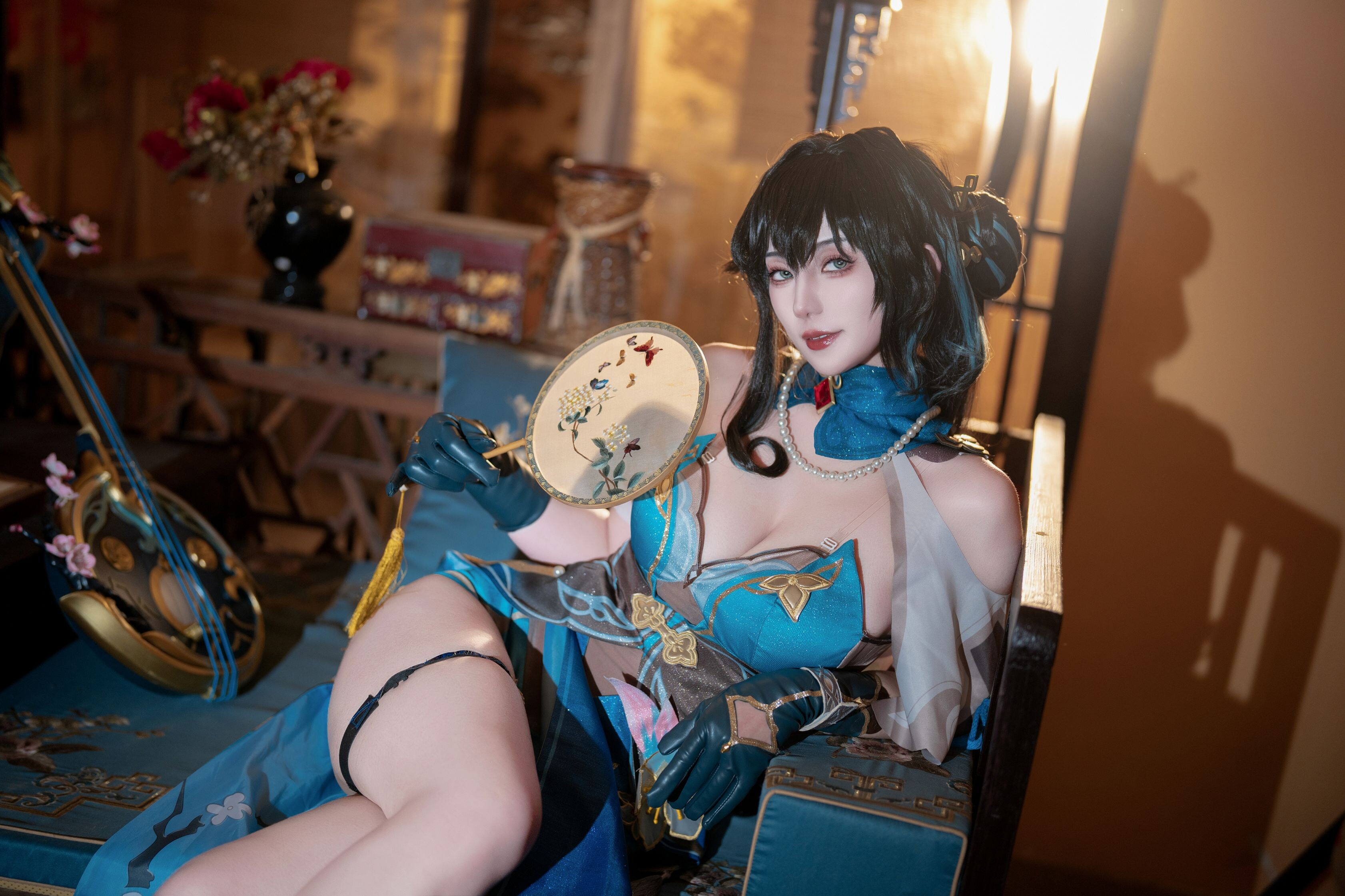 Đọc truyện hentai Tuyển tập Albums siêu phẩm Cosplay - Chap 1022 - Xinglan is Lanlan and calls her Lanmei - Collapse of the Star Sky Railway Ruan Mei