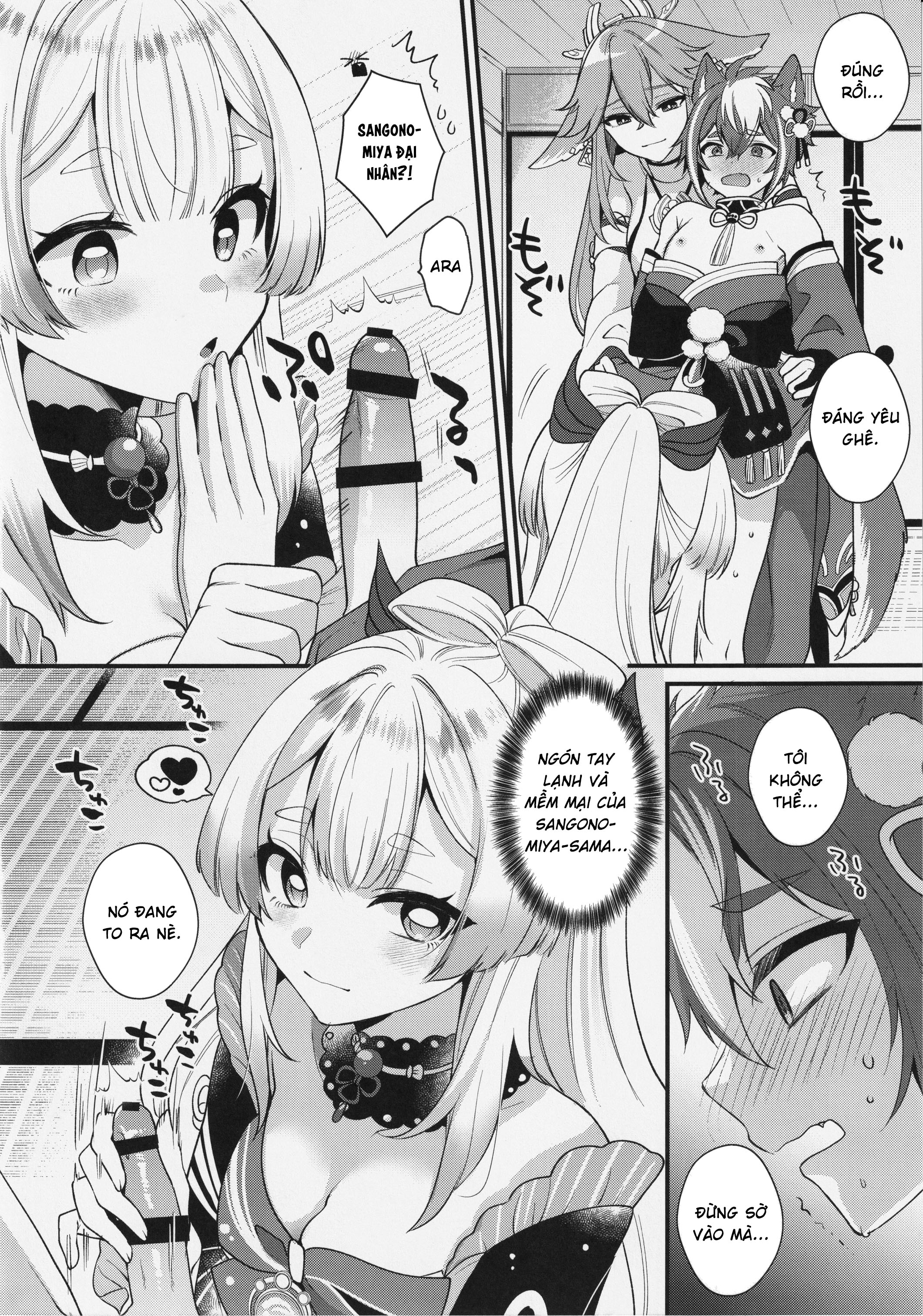 Đọc truyện hentai Cơn khủng hoảng của cậu cún - Oneshot