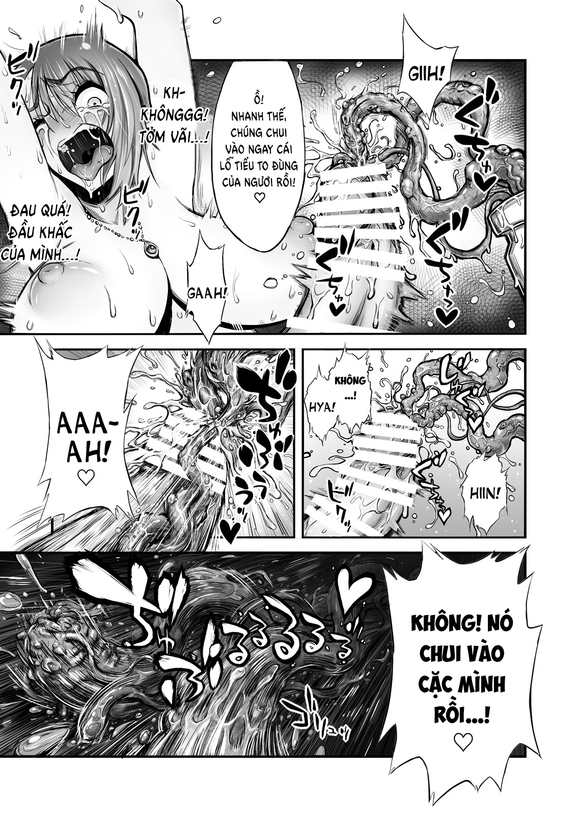 Đọc truyện hentai Futanari Chinpo ni Shokushu Sanran - Oneshot