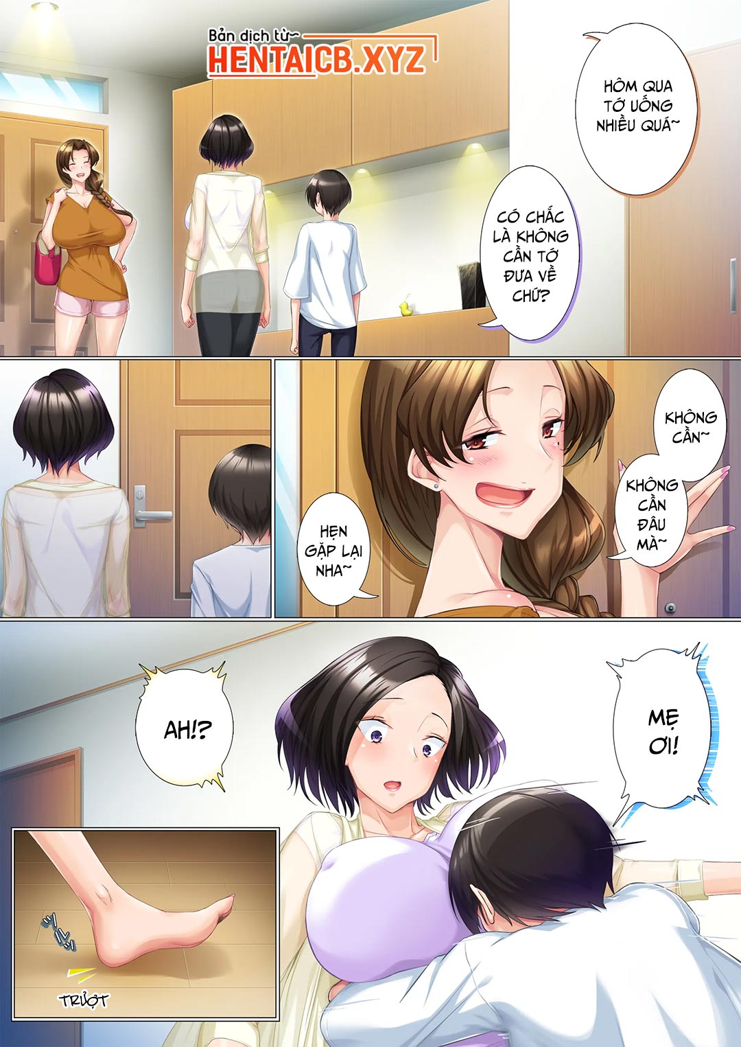 Đọc truyện hentai Cách mẹ thúc đẩy con trai - Oneshot