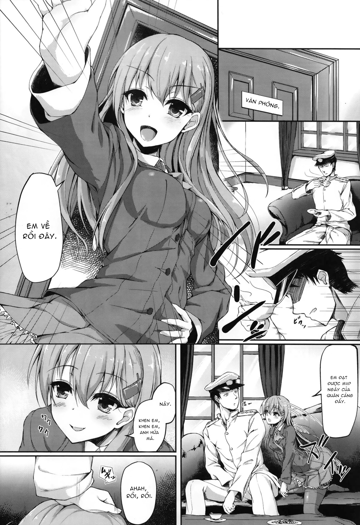 Đọc truyện hentai Teitoku no Koto nara Suzuya ni Omakase dayo (Kantai Collection -KanColle-) - Oneshot