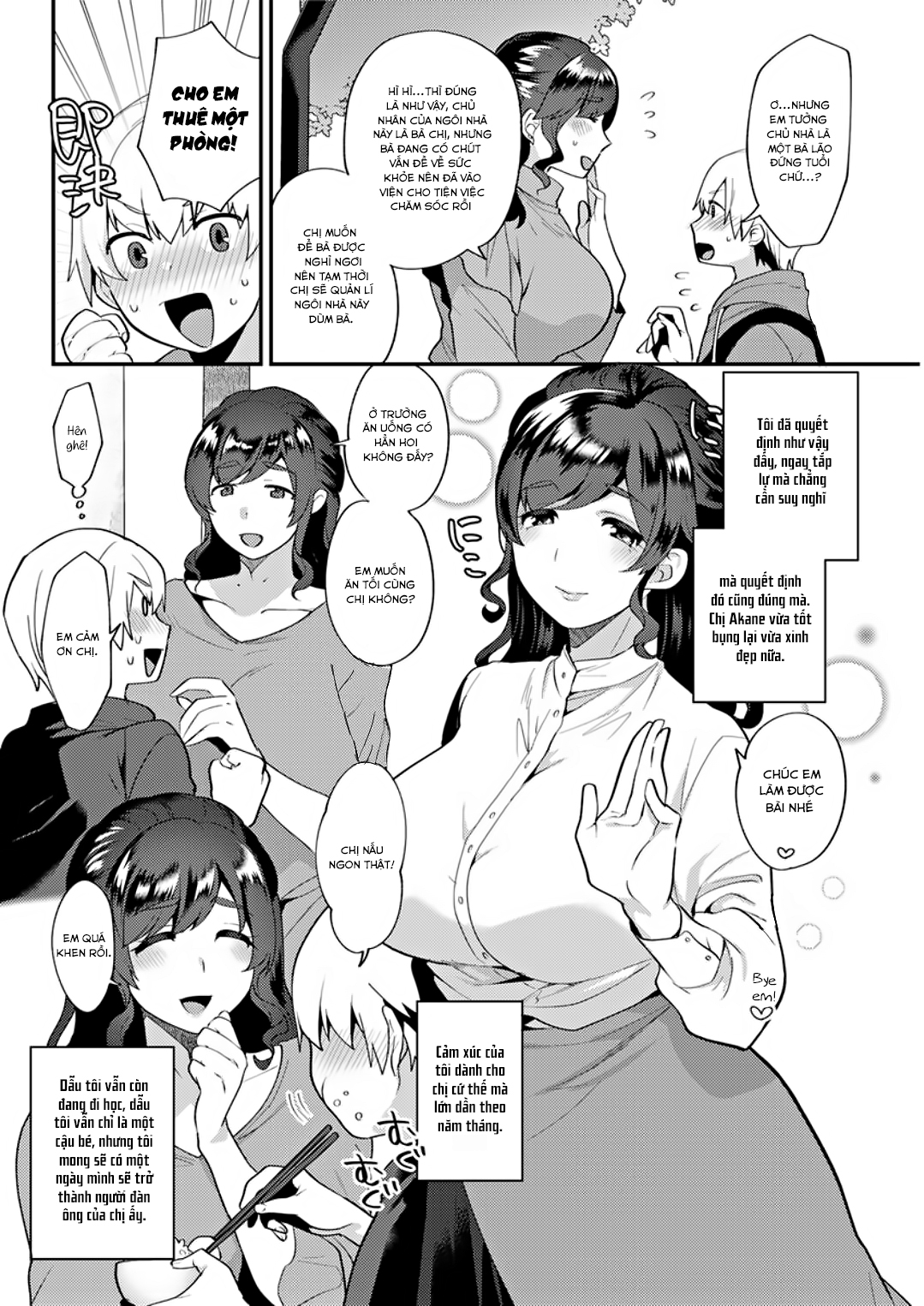 Đọc truyện hentai Khởi đầu của cuộc sống hạnh phúc - Chap 3 - End