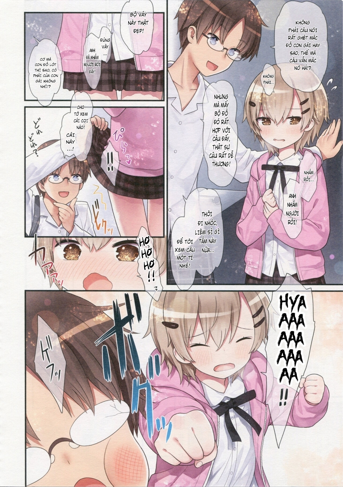 Đọc truyện hentai Ryou-chan Sa Ngã khi Trở thành con Gái - Ngọt.