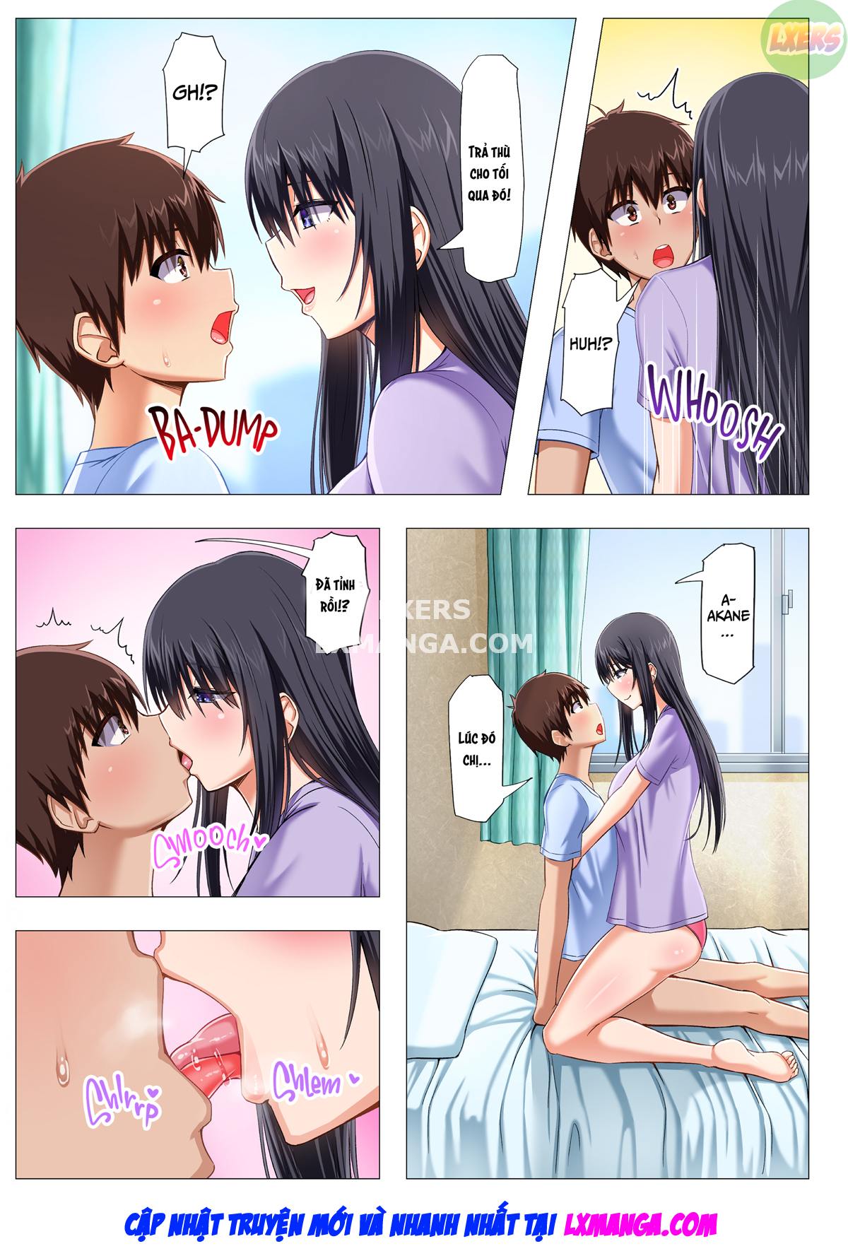 Đọc truyện hentai Cậu học sinh may mắn và cô gia sư xinh đẹp - Oneshot