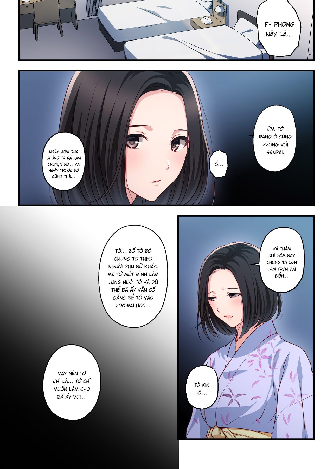 Đọc truyện hentai Dakara Ore wa Kanojo o Netori Tsuzuketa - Oneshot-part2-End