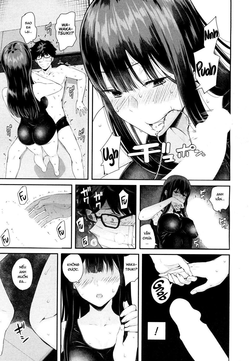 Đọc truyện hentai Wakatsuki, Mask wo Totteyo! - Chap 2