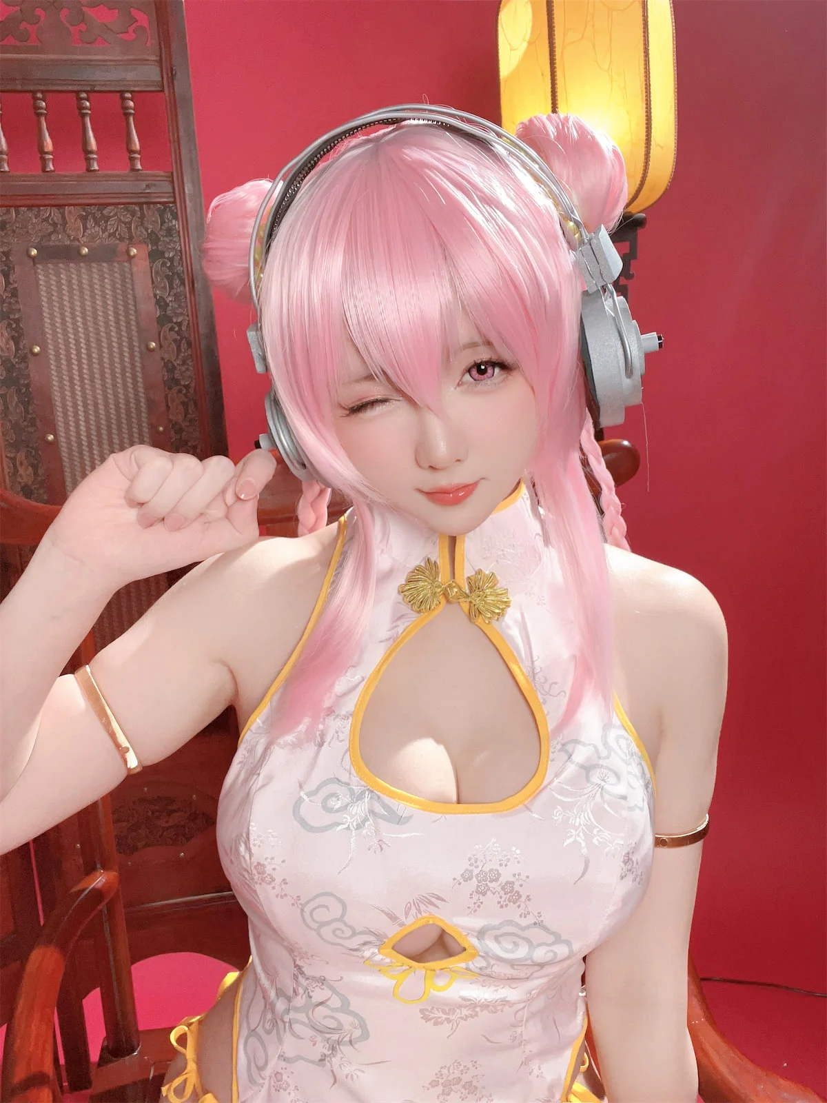 Đọc truyện hentai Tuyển tập Albums siêu phẩm Cosplay - Chap 378 - Star Chichi - Super Sony Cheongsam