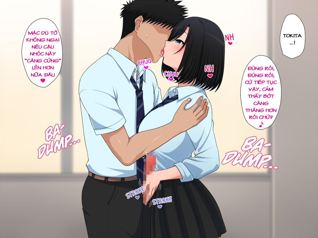 Đọc truyện hentai Cô Bạn Nứng Lồn Muốn Chơi Oẳn Tù Tì~ - Chap 1. Cô Bạn Đáng Yêu Bàn Trên Tự Dưng Nứng Lồn Đòi Chơi Oẳn Tù Tì~