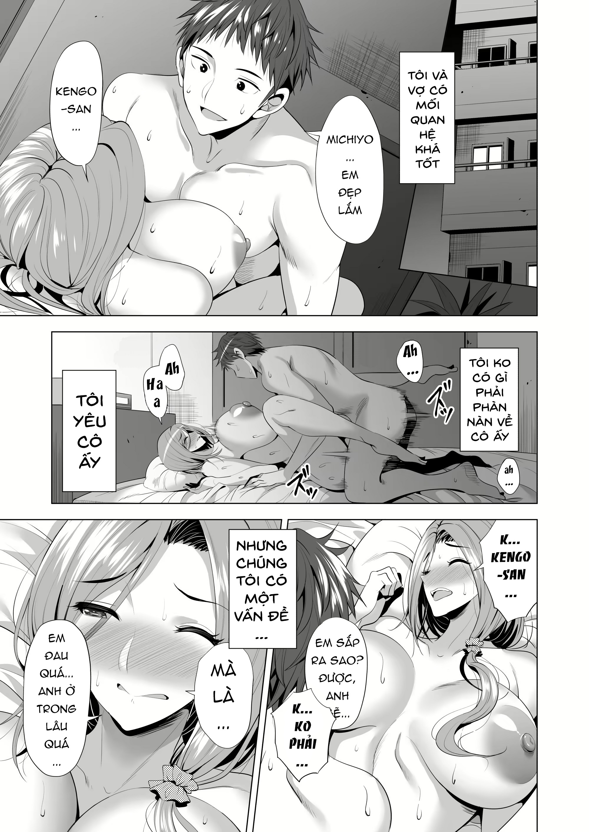 Đọc truyện hentai (Aburi Saamon Maru) Swapping Koushuu [Part 1] - Oneshot