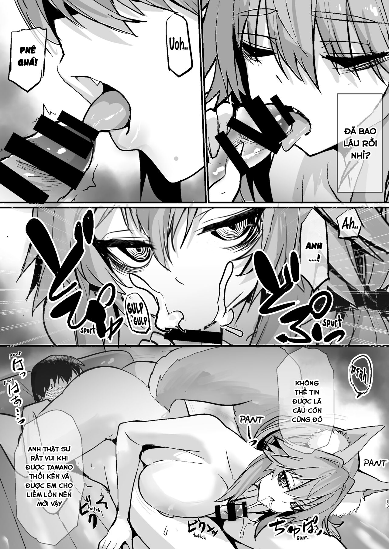 Đọc truyện hentai Shinda Me Soap-jou Tamamo-san (Fate/Grand Order) - Oneshot