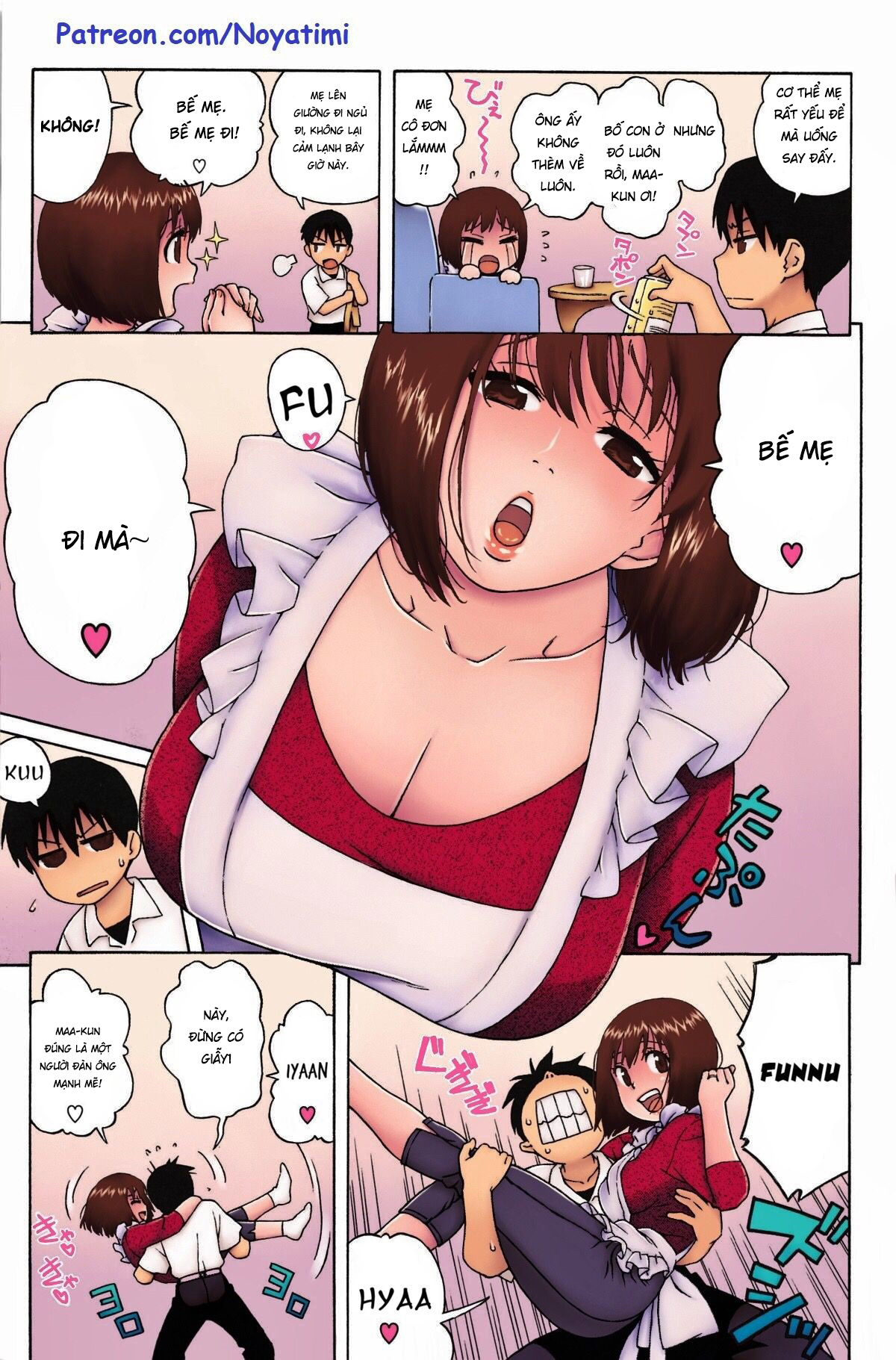 Đọc truyện hentai Mama đáng yêu ❤ - Oneshot - Chap 7 Love Letter
