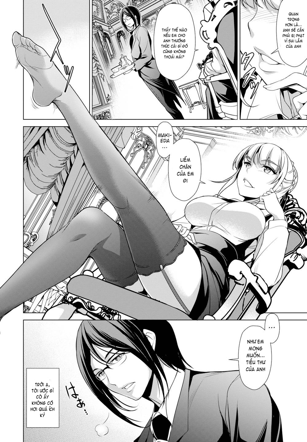 Đọc truyện hentai Capricious Lady & Loyal Butler - Chap 1