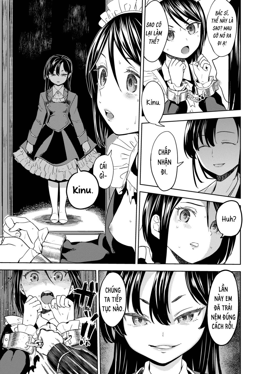 Đọc truyện hentai Mochizuki Ketsueki Kenkyuujo no Musume - Chap 1